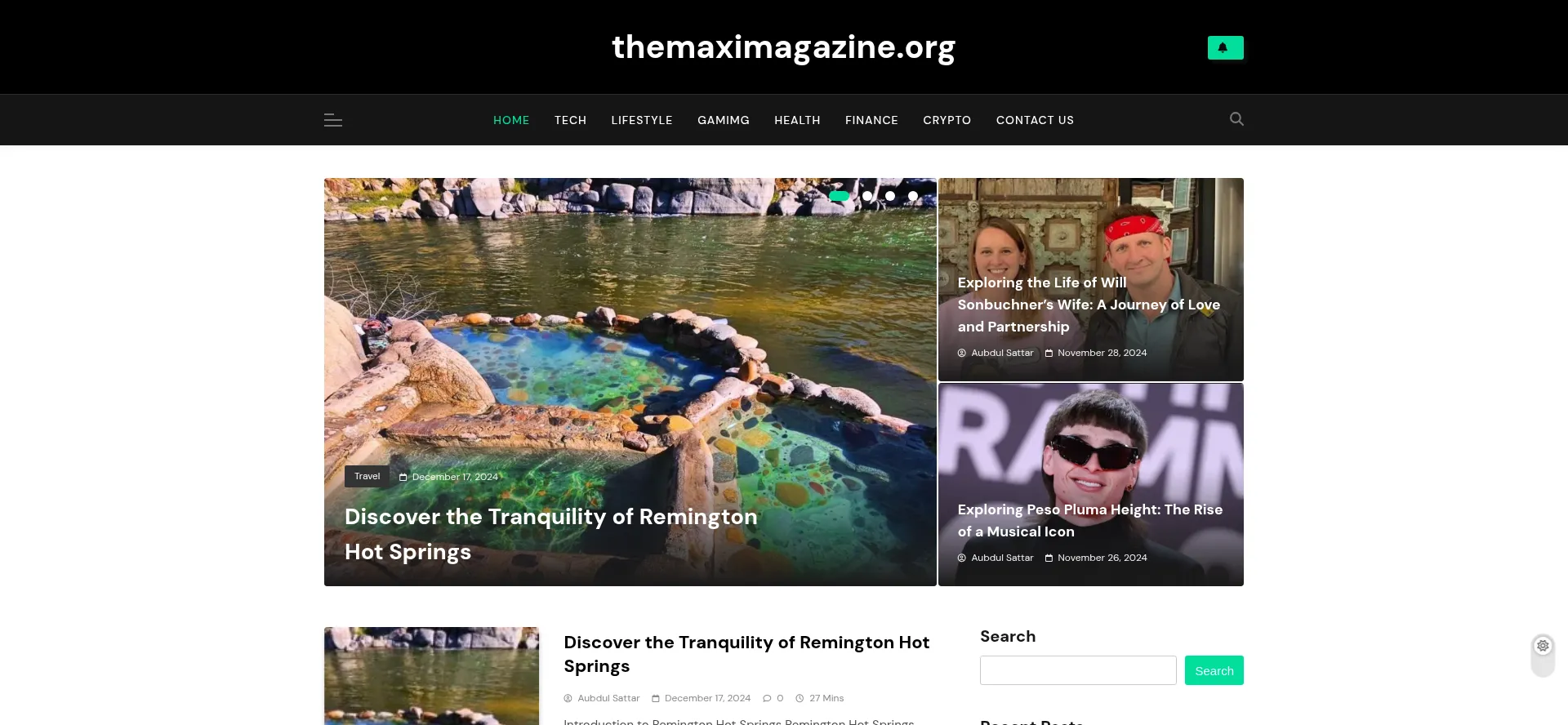 Themaximagazine.org