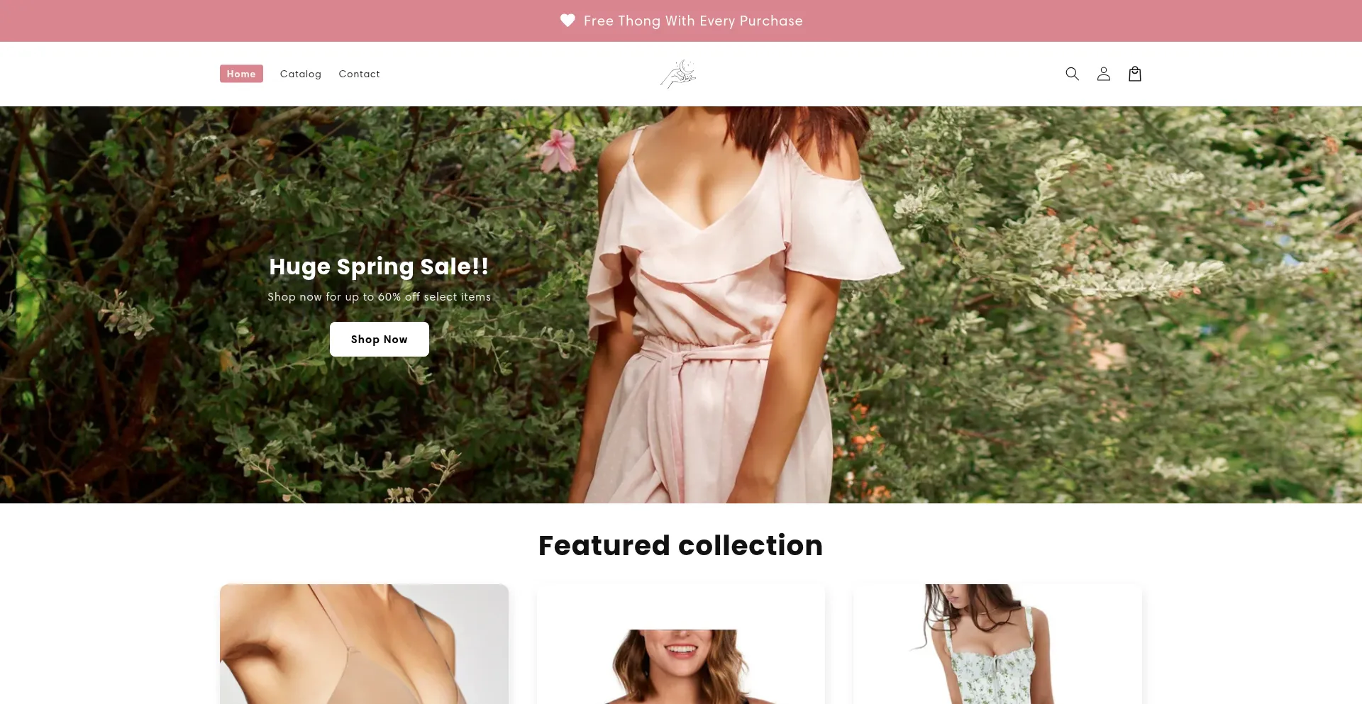 Website screenshot of Theparismoon.com