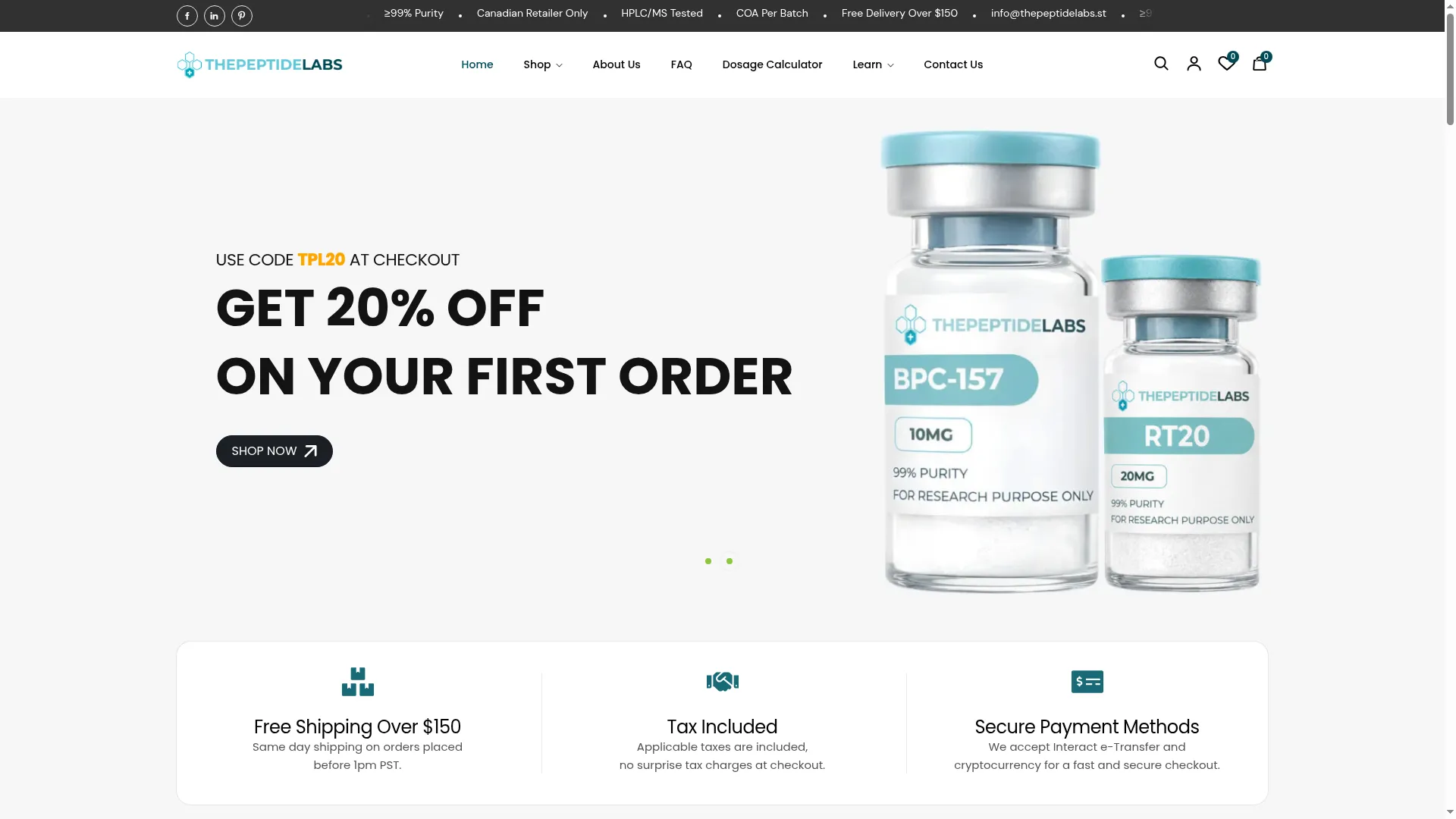 Thepeptidelabs.is