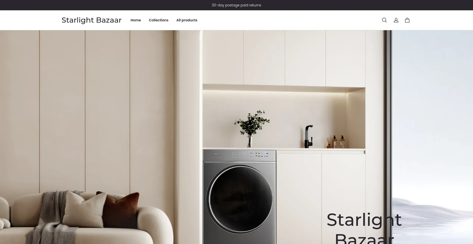 Website screenshot of Thepinecrate.com