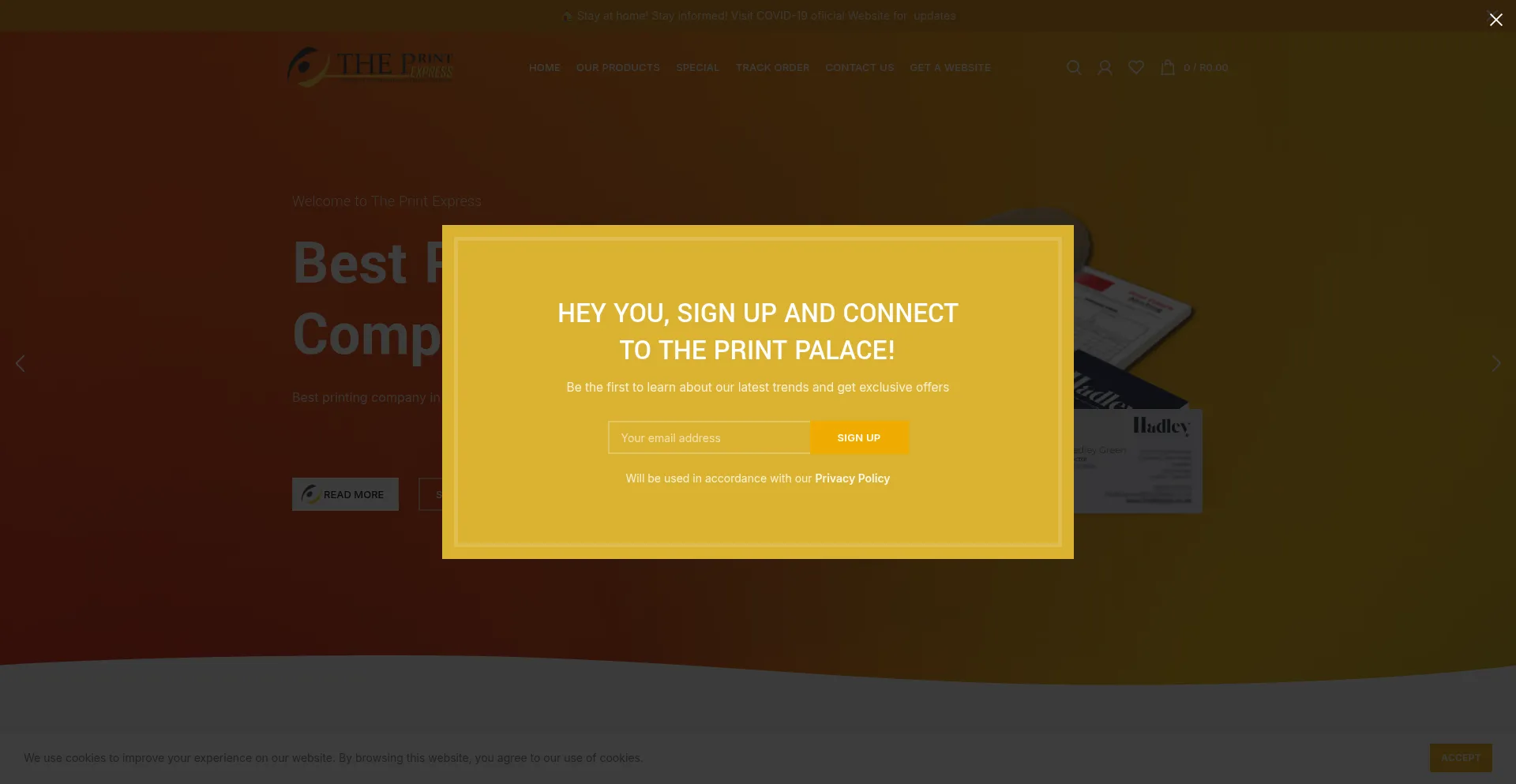 Theprintpalace.co.za
