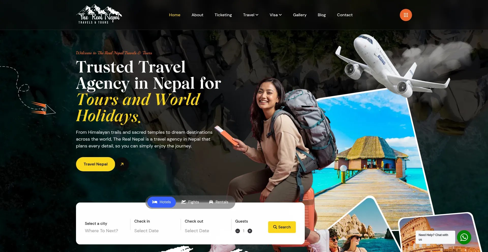Therealnepaltravelsandtours.com