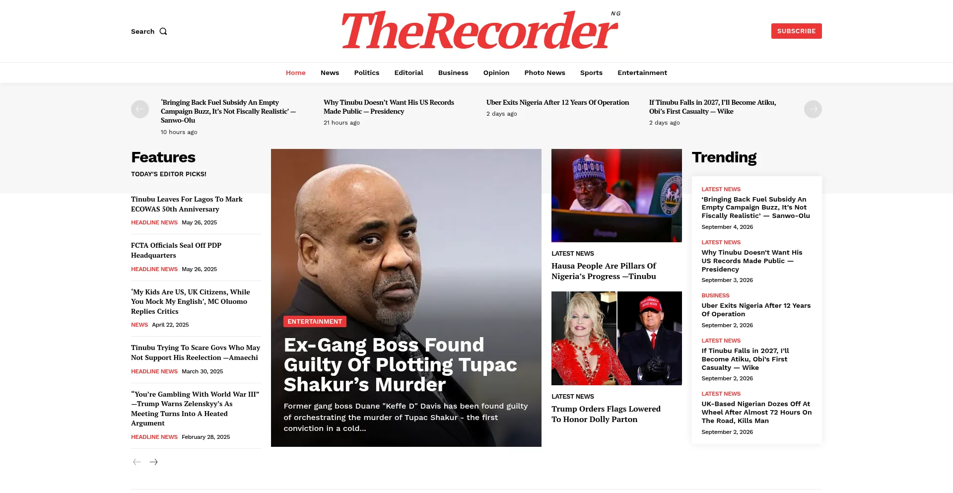 Therecorderng.com