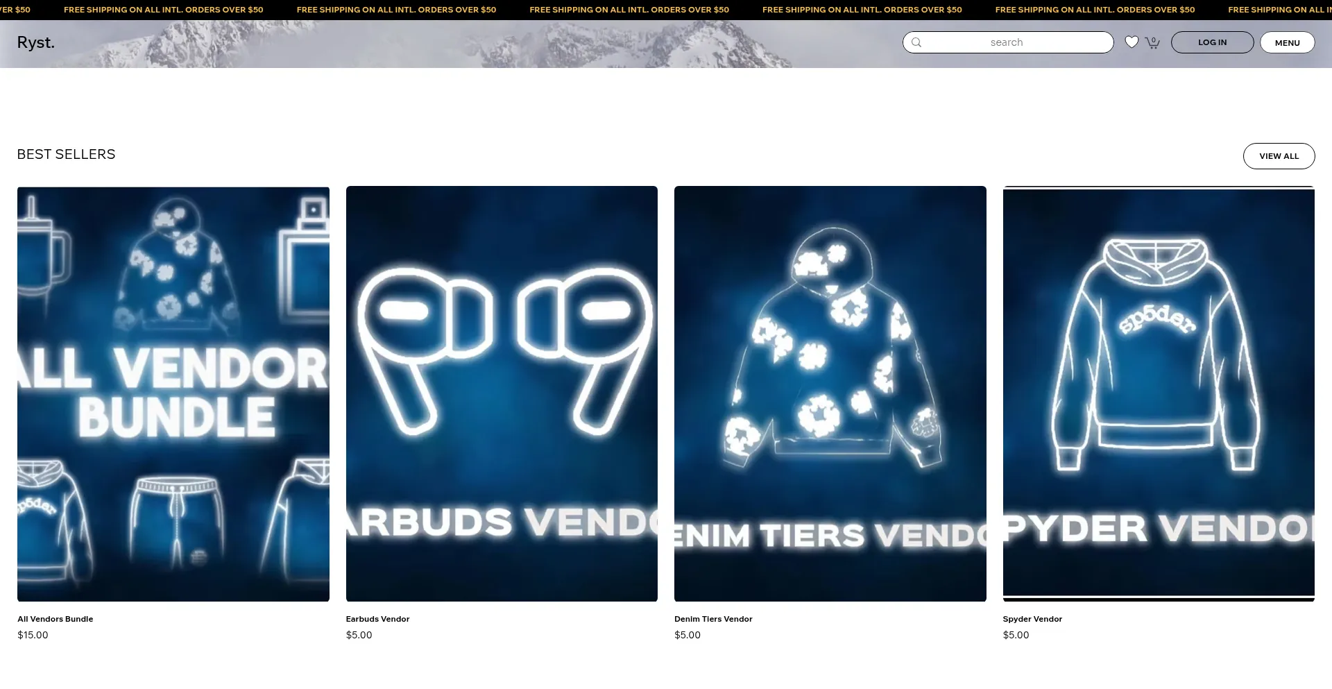 Website screenshot of Theresellplug.net