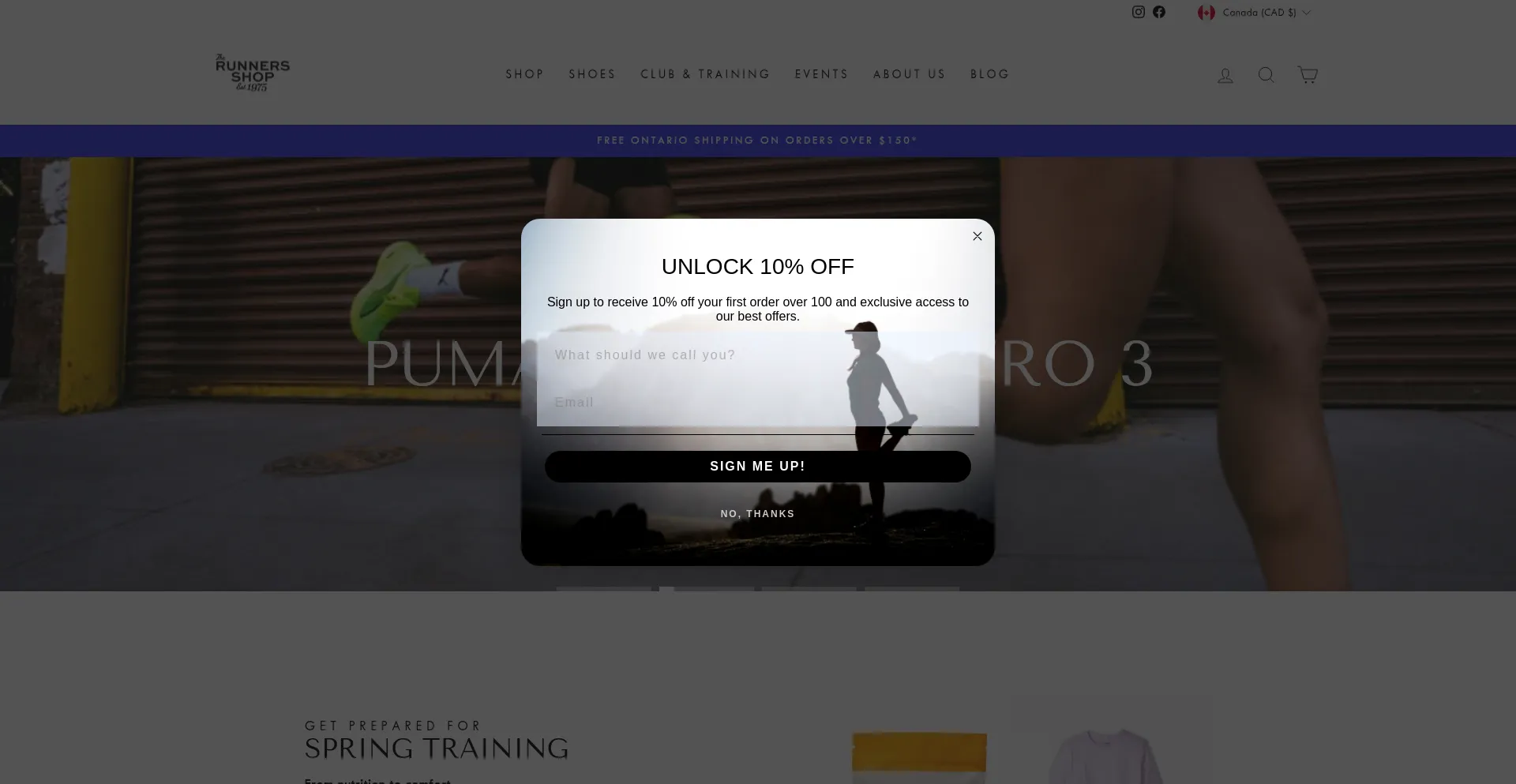 Therunnersshop.com