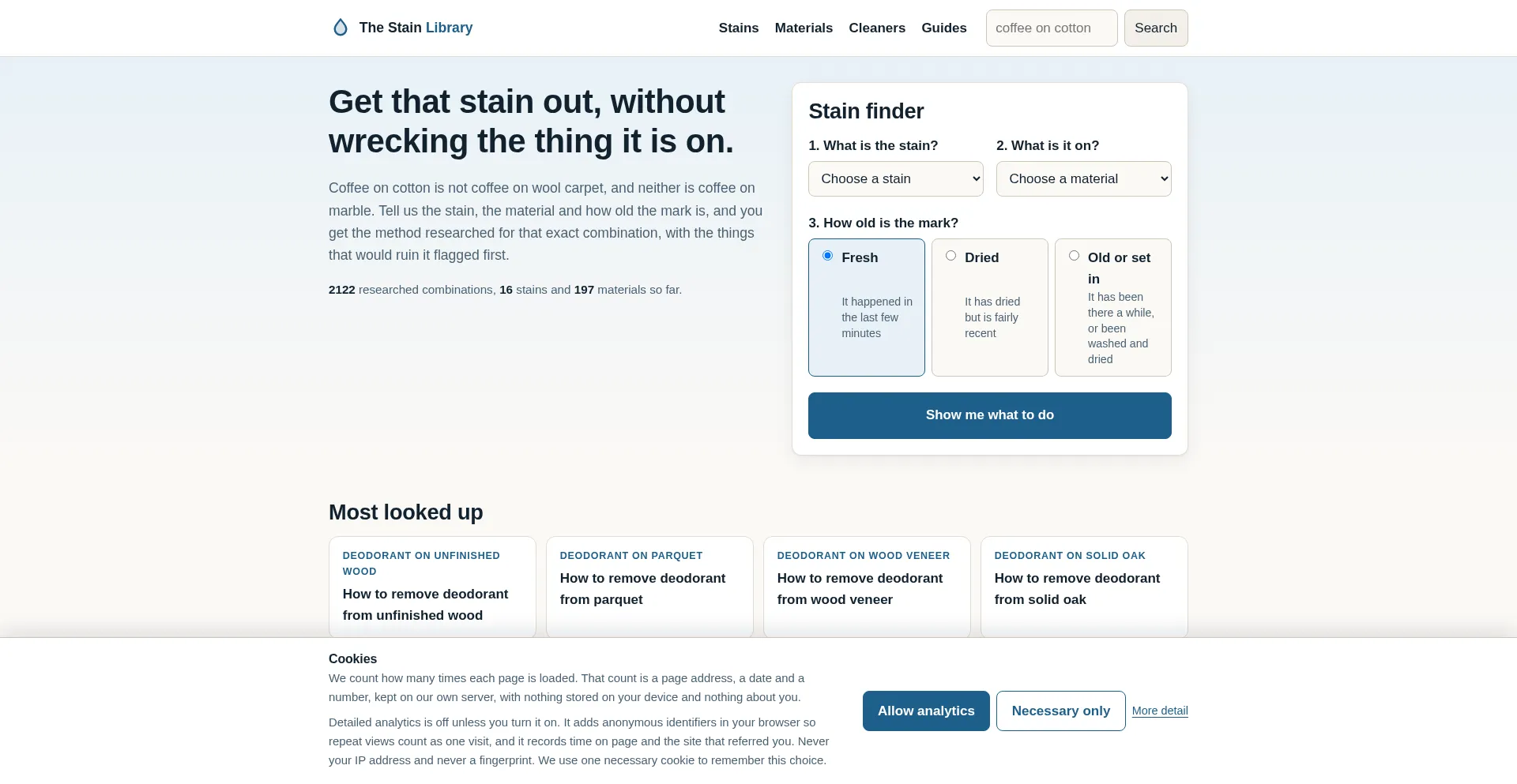 Thestainlibrary.com