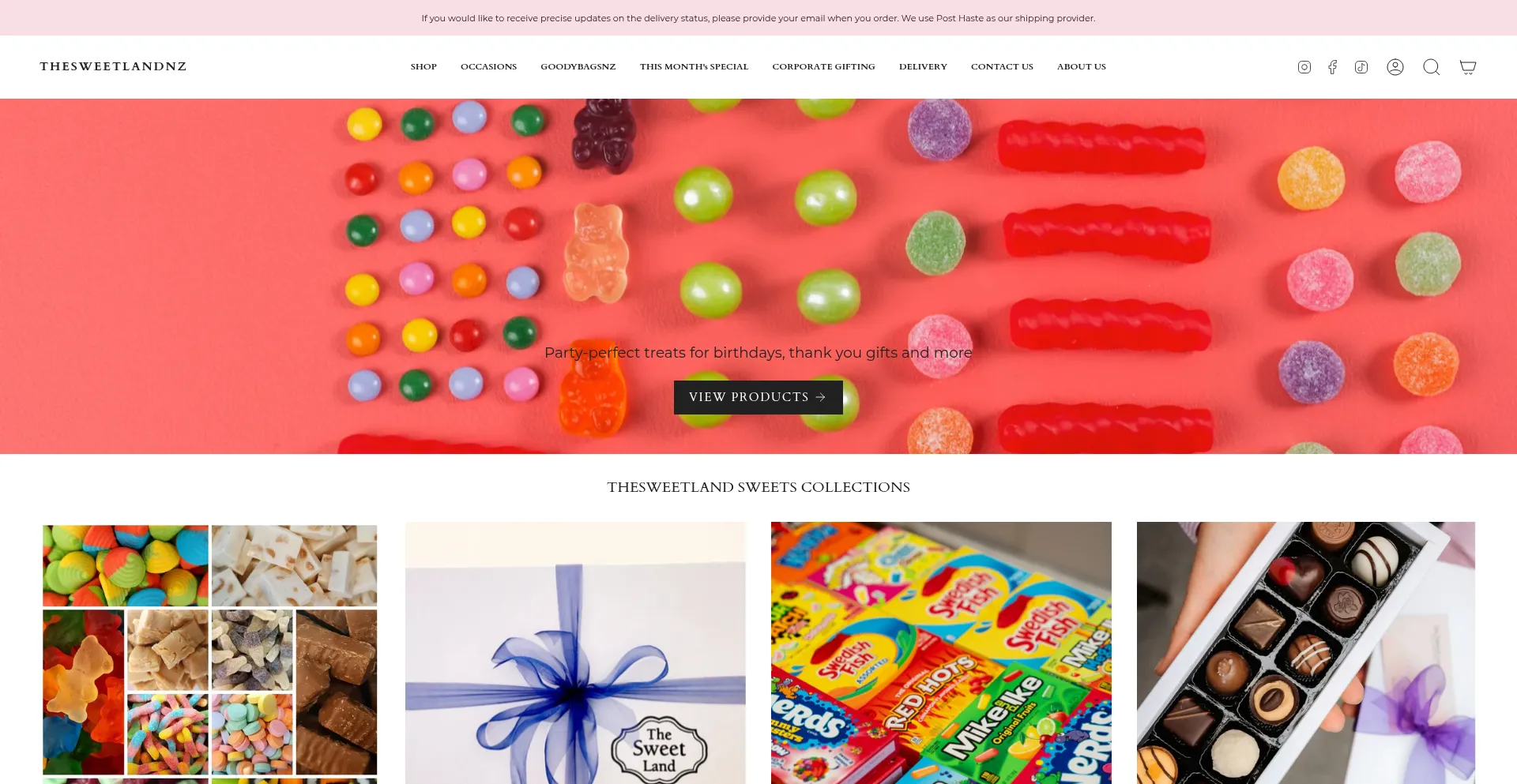 Thesweetland.co.nz