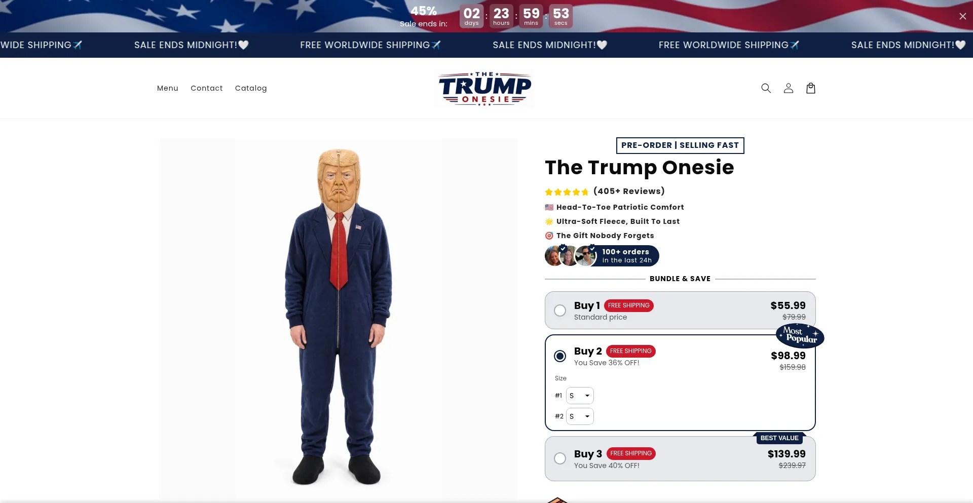 Thetrumponesie.store
