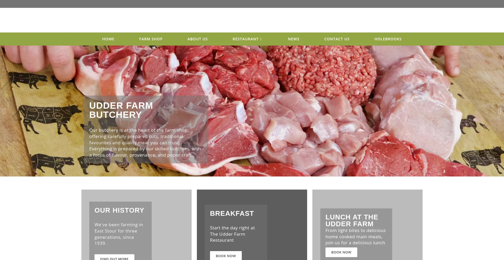 Theudderfarmshop.co.uk
