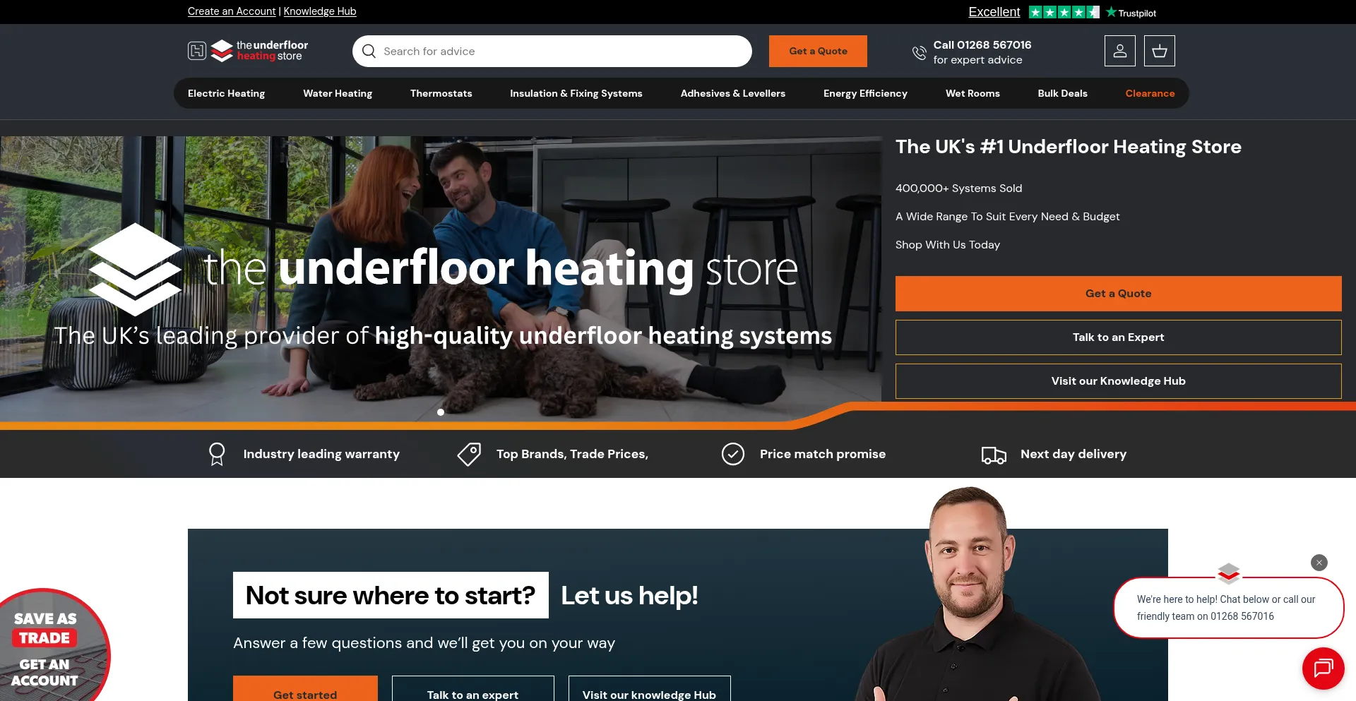 Theunderfloorheatingstore.com
