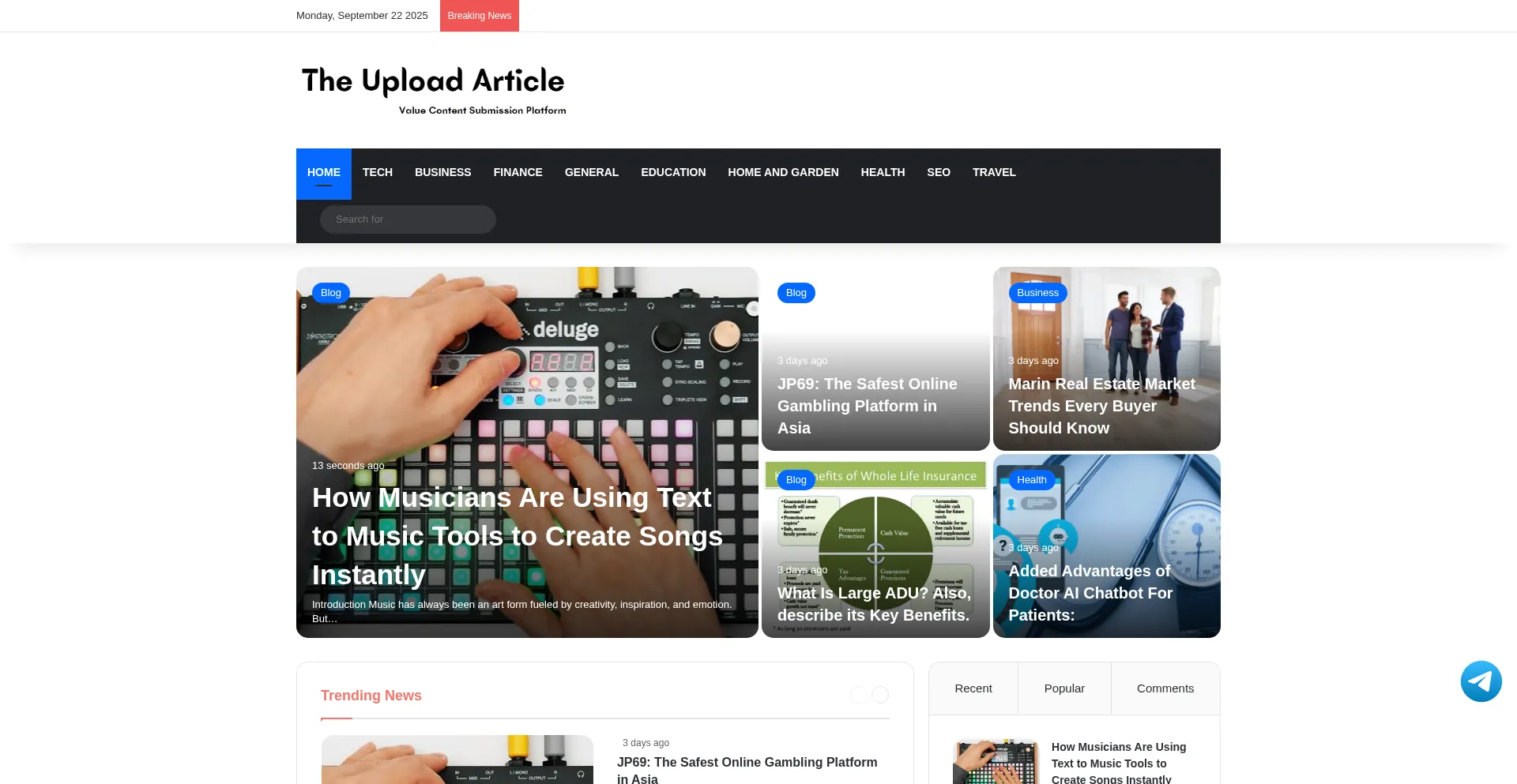 Theuploadarticle.com