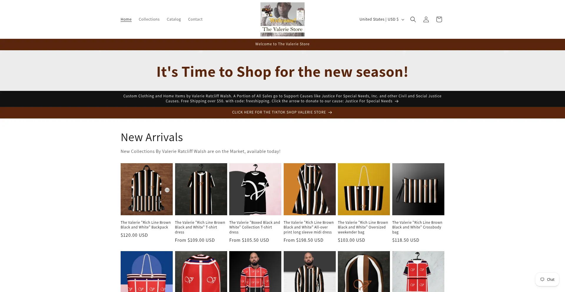 Thevaleriestore.com