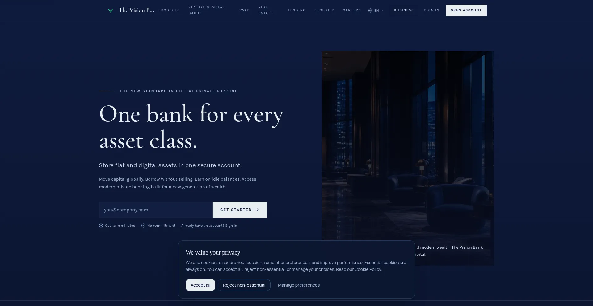 Thevisionbank.io