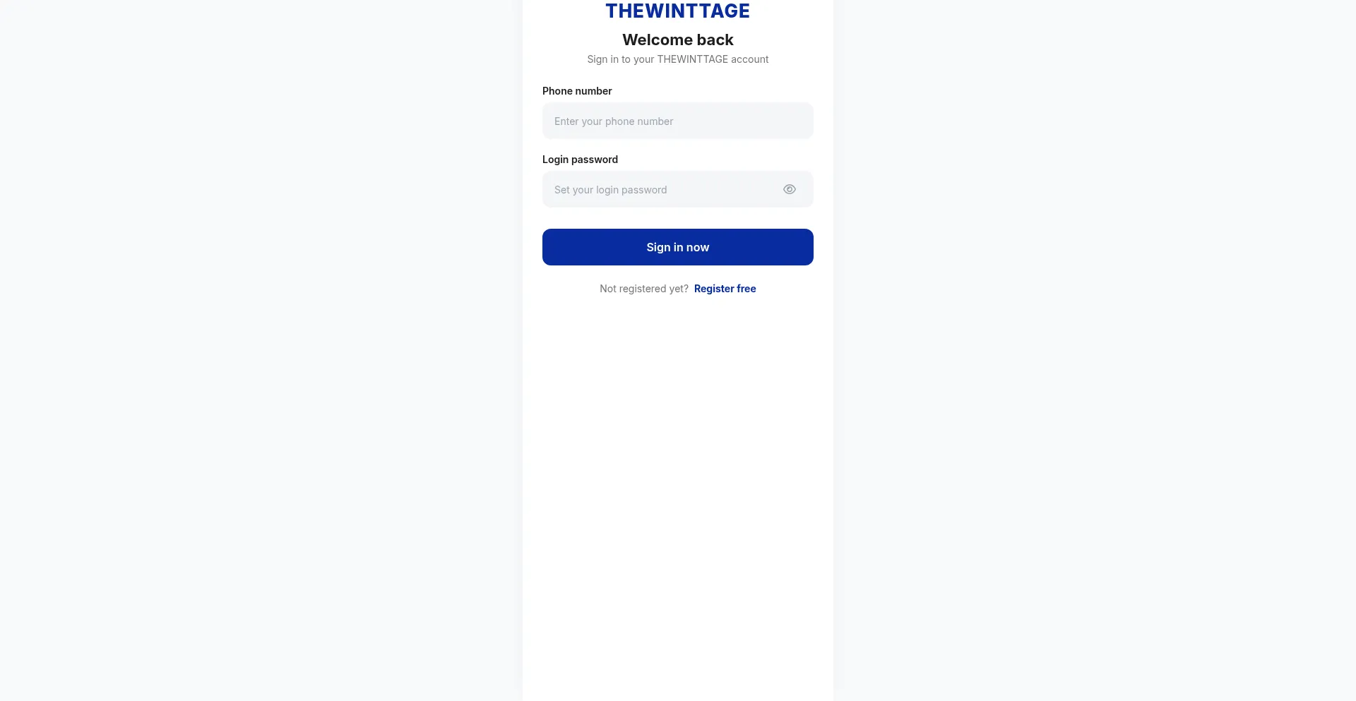 Thewinttage.site