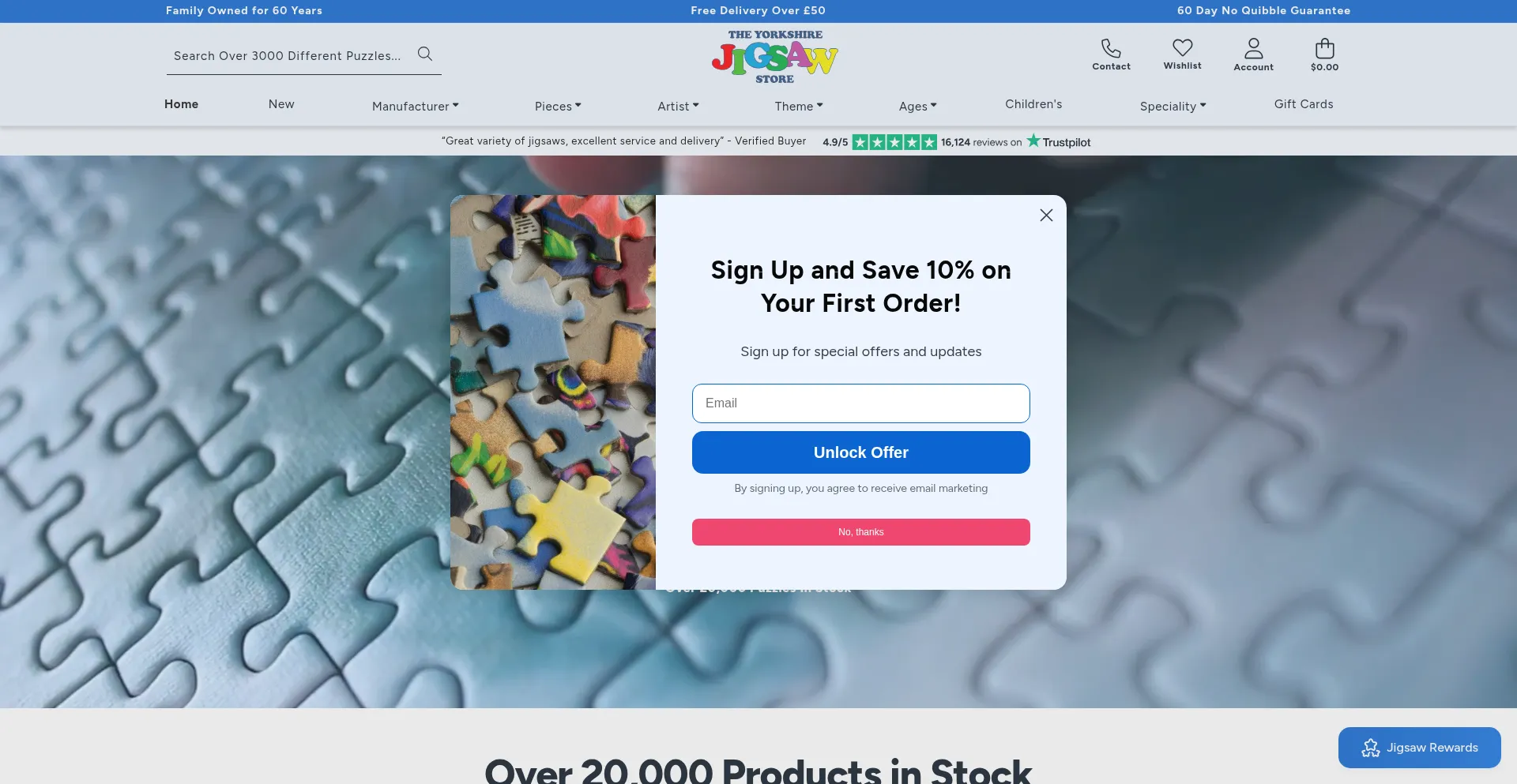 Theyorkshirejigsawstore.co.uk