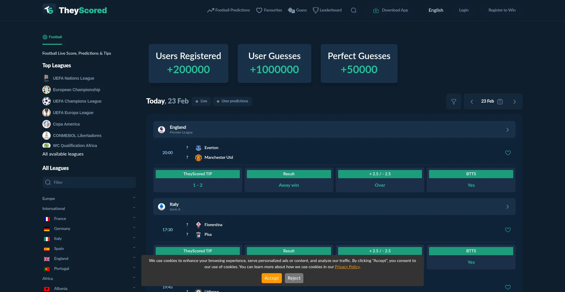 Theyscored.com