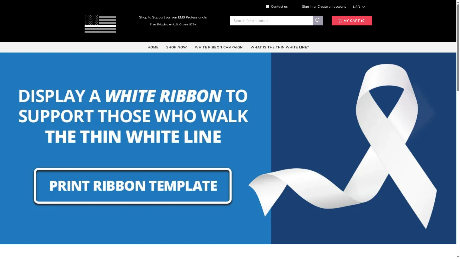 Thinwhitelineusa.com
