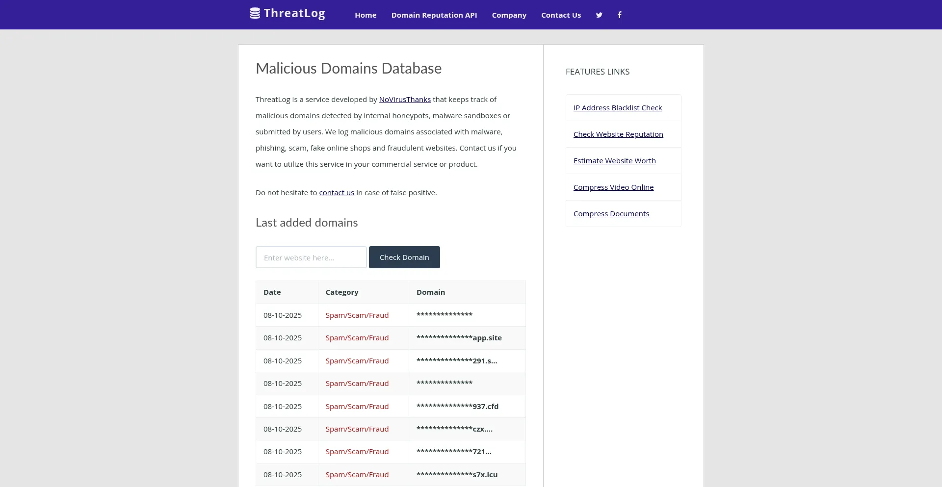 Threatlog.com