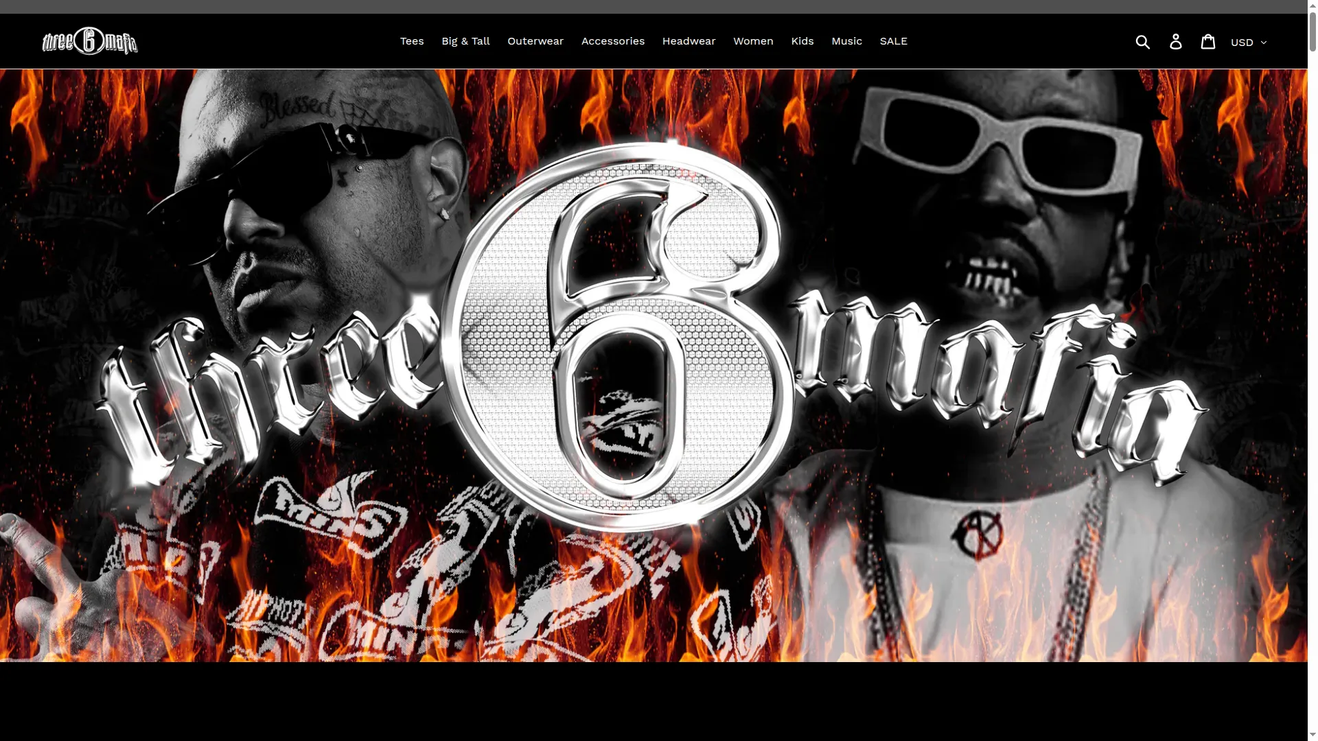 Three6mafiamerch.com