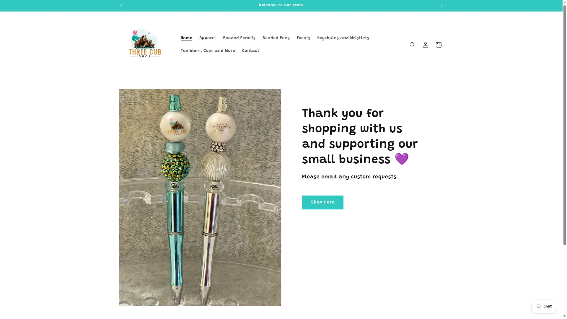 Threecubshop.com