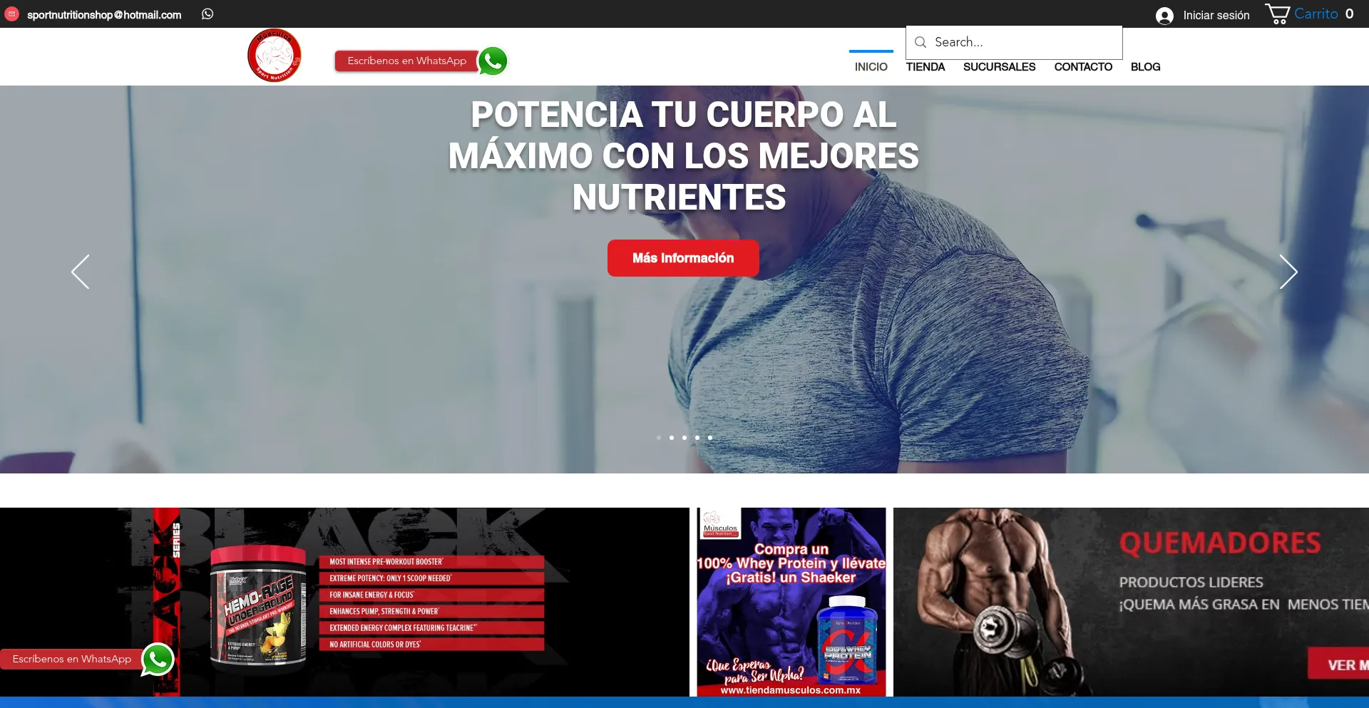 Tiendamusculos.com.mx