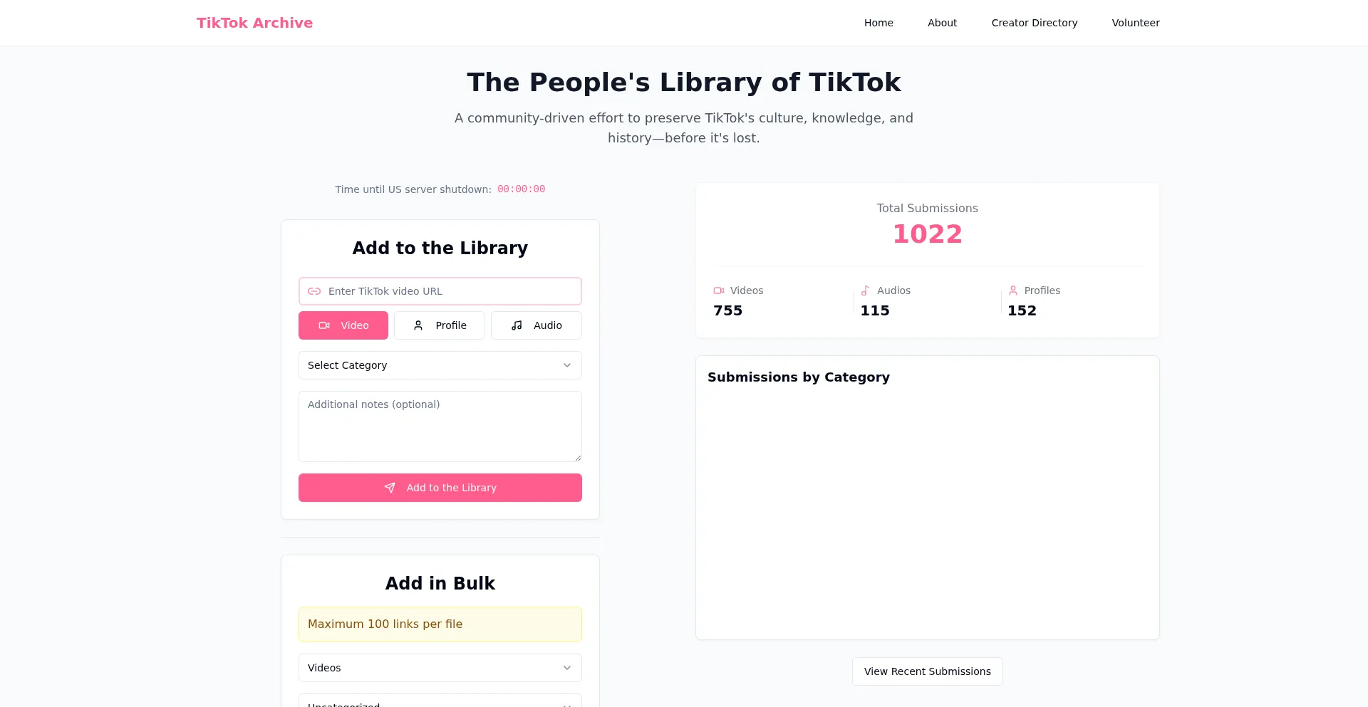 Tiktokarchive.org