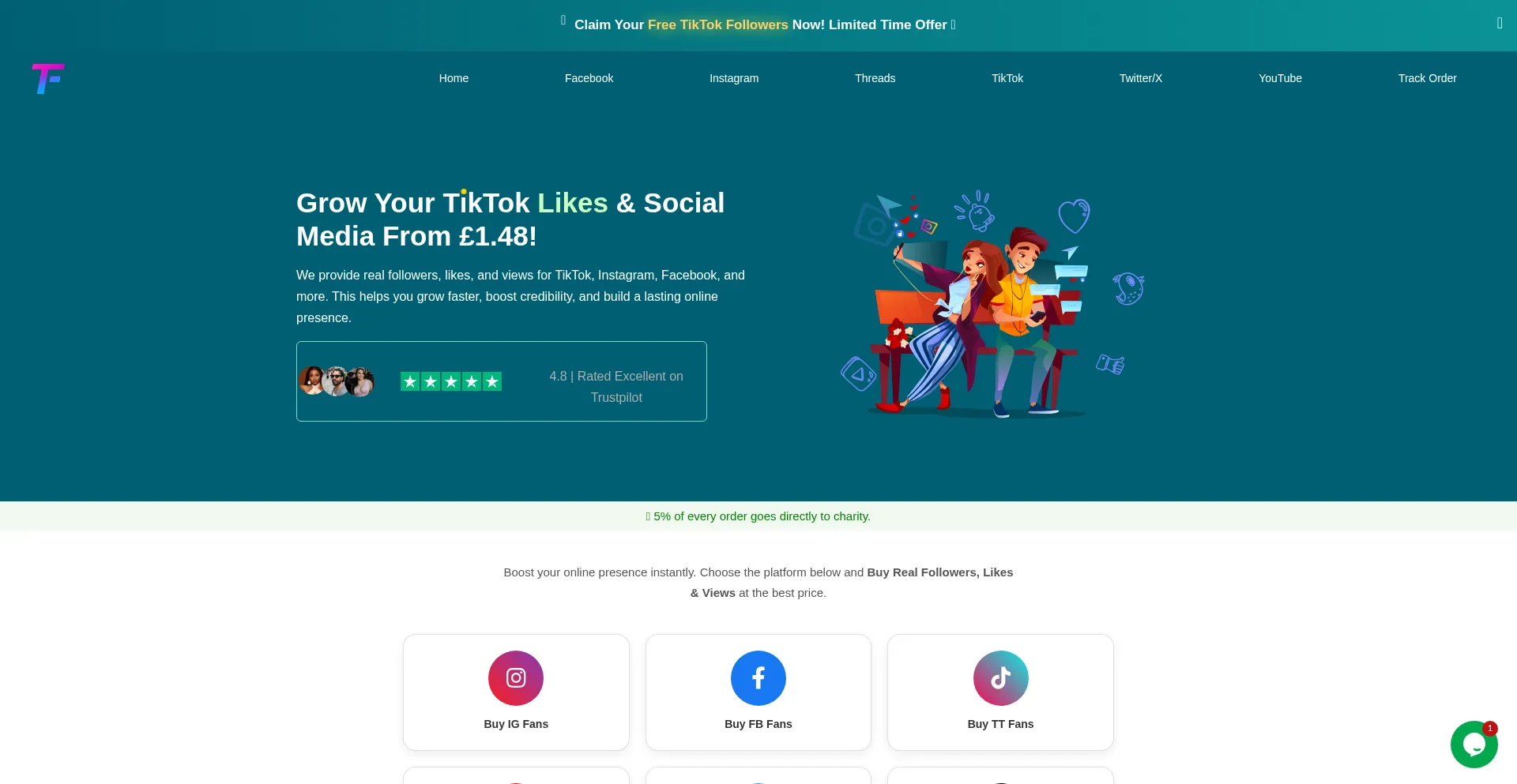 Tiktokfollowers.uk