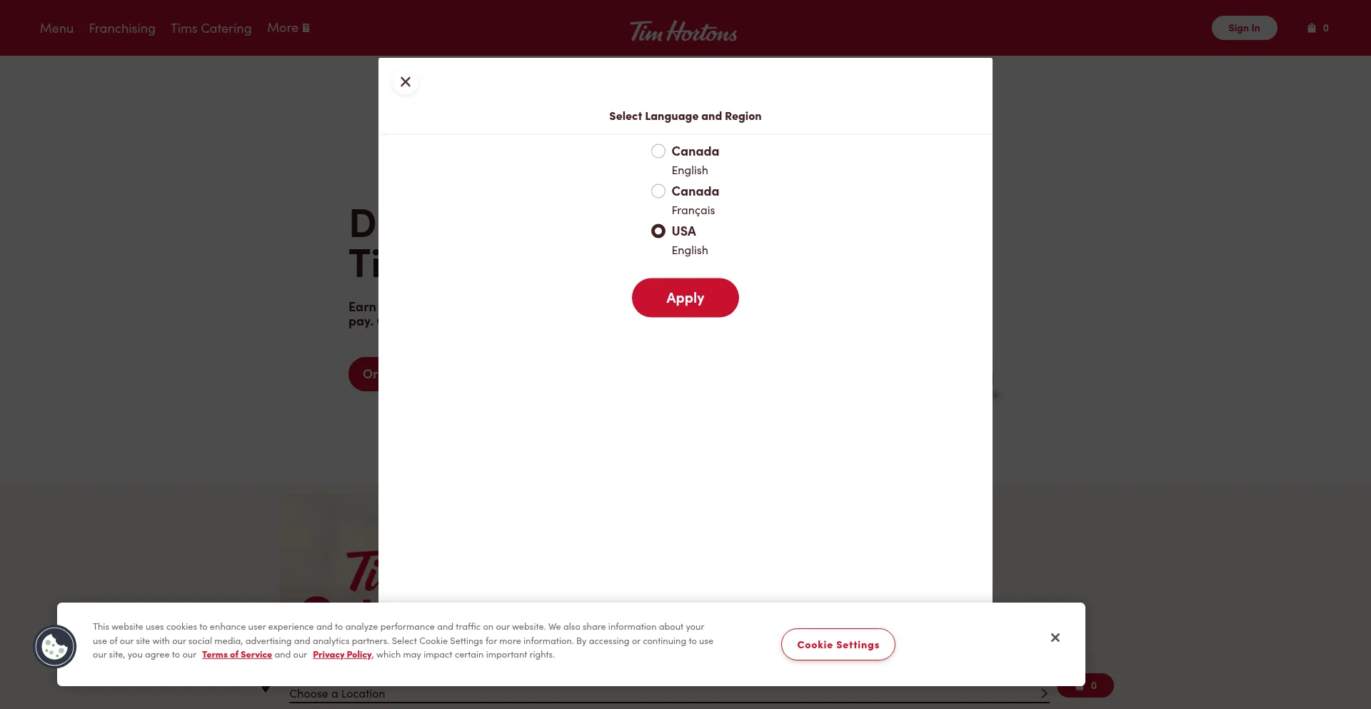 Timhortons.com