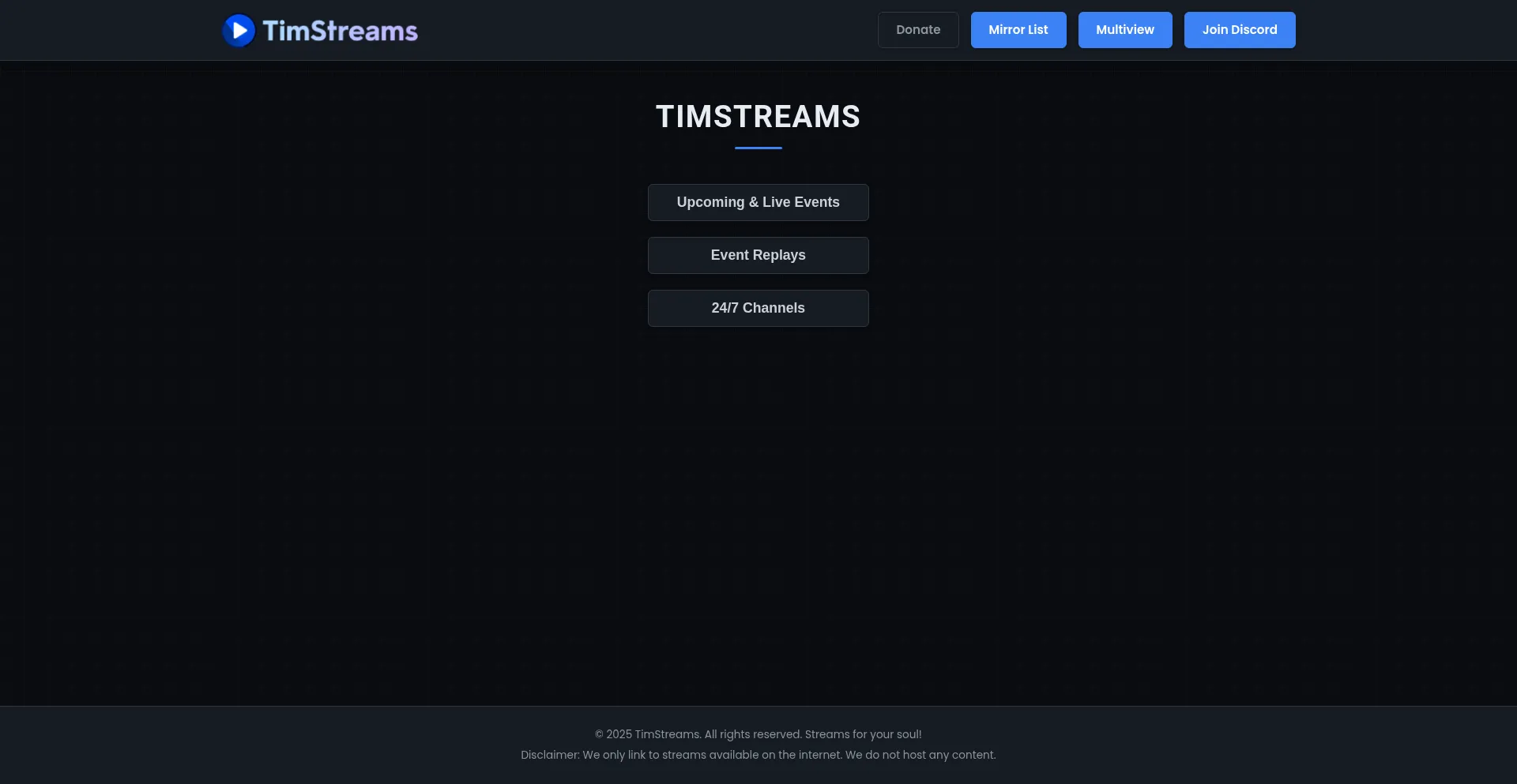 Timstreams.cfd