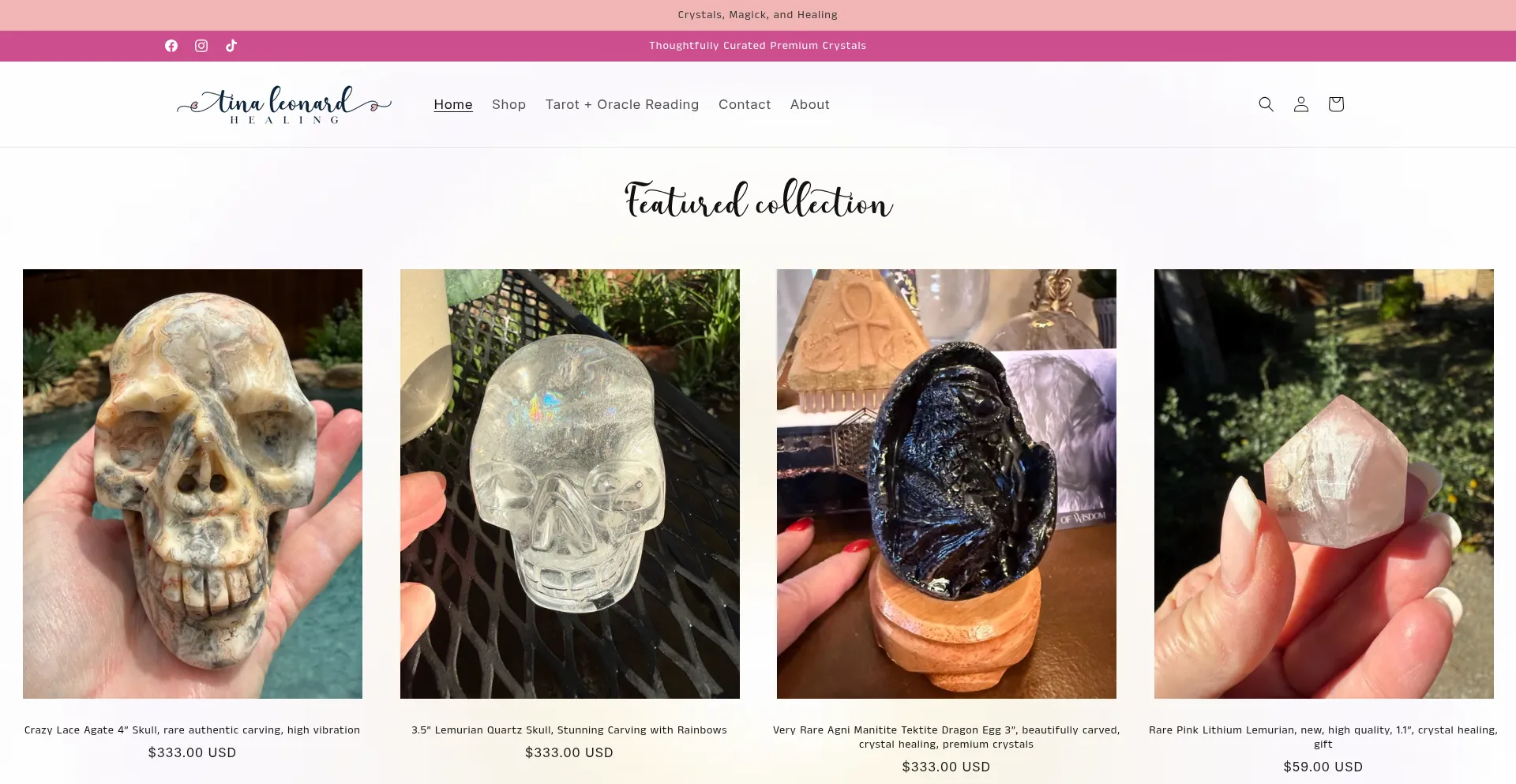 Tinaleonardshop.com