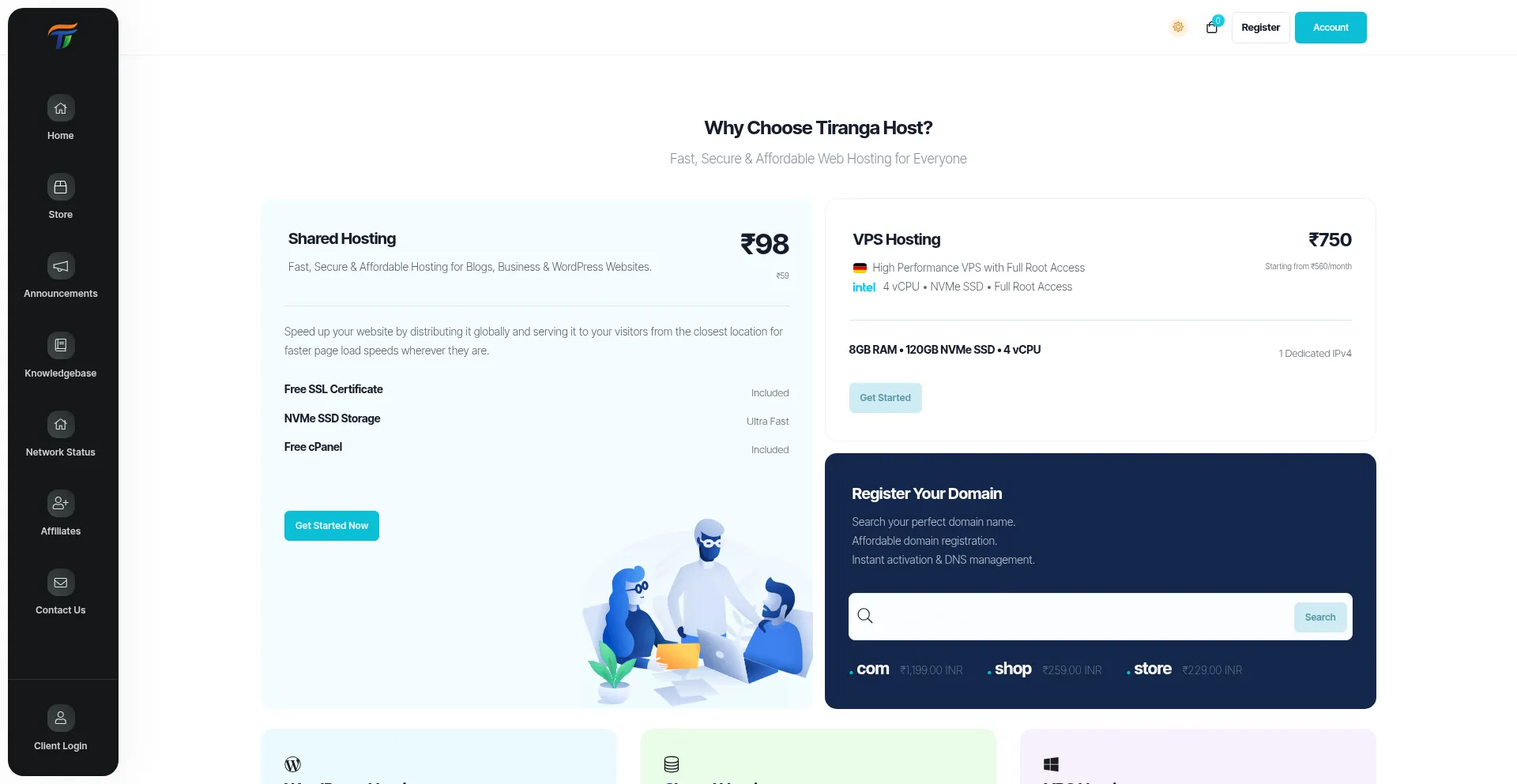 Tirangahost.com