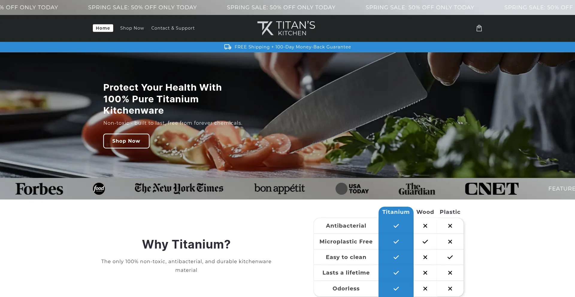 Titanskitchen.com