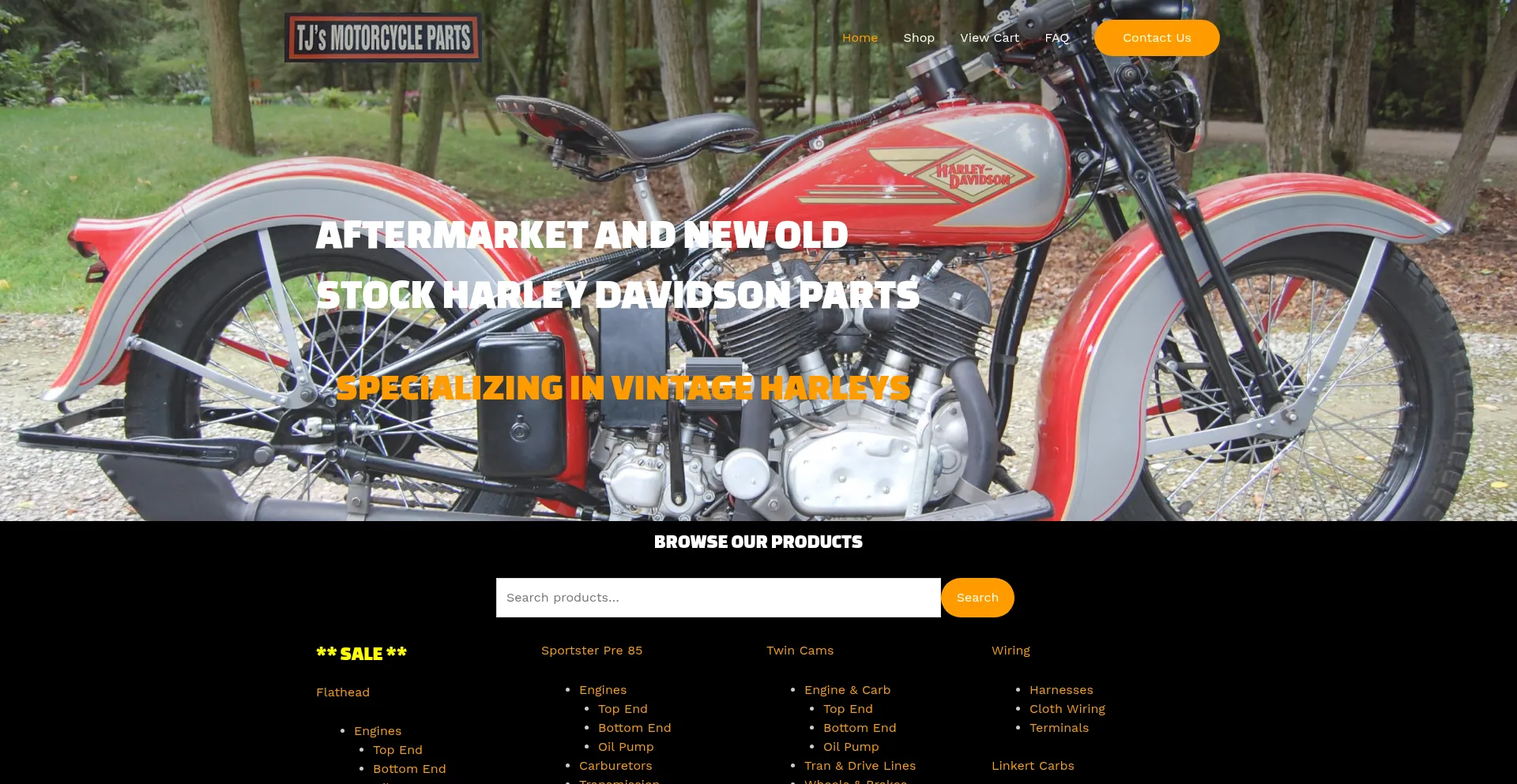 Tjsmotorcycleparts.com