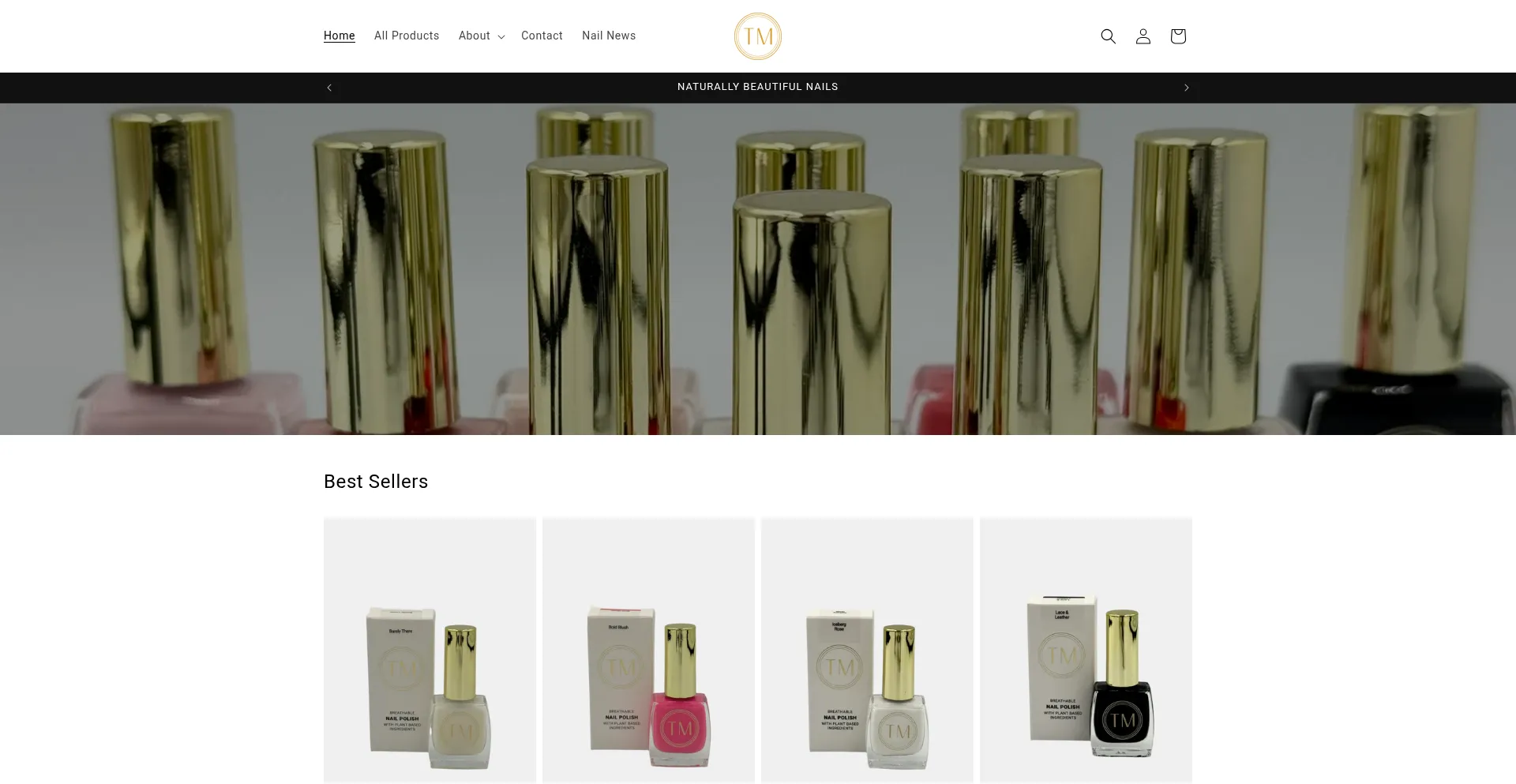 Website screenshot of Tmbytamara.com.au