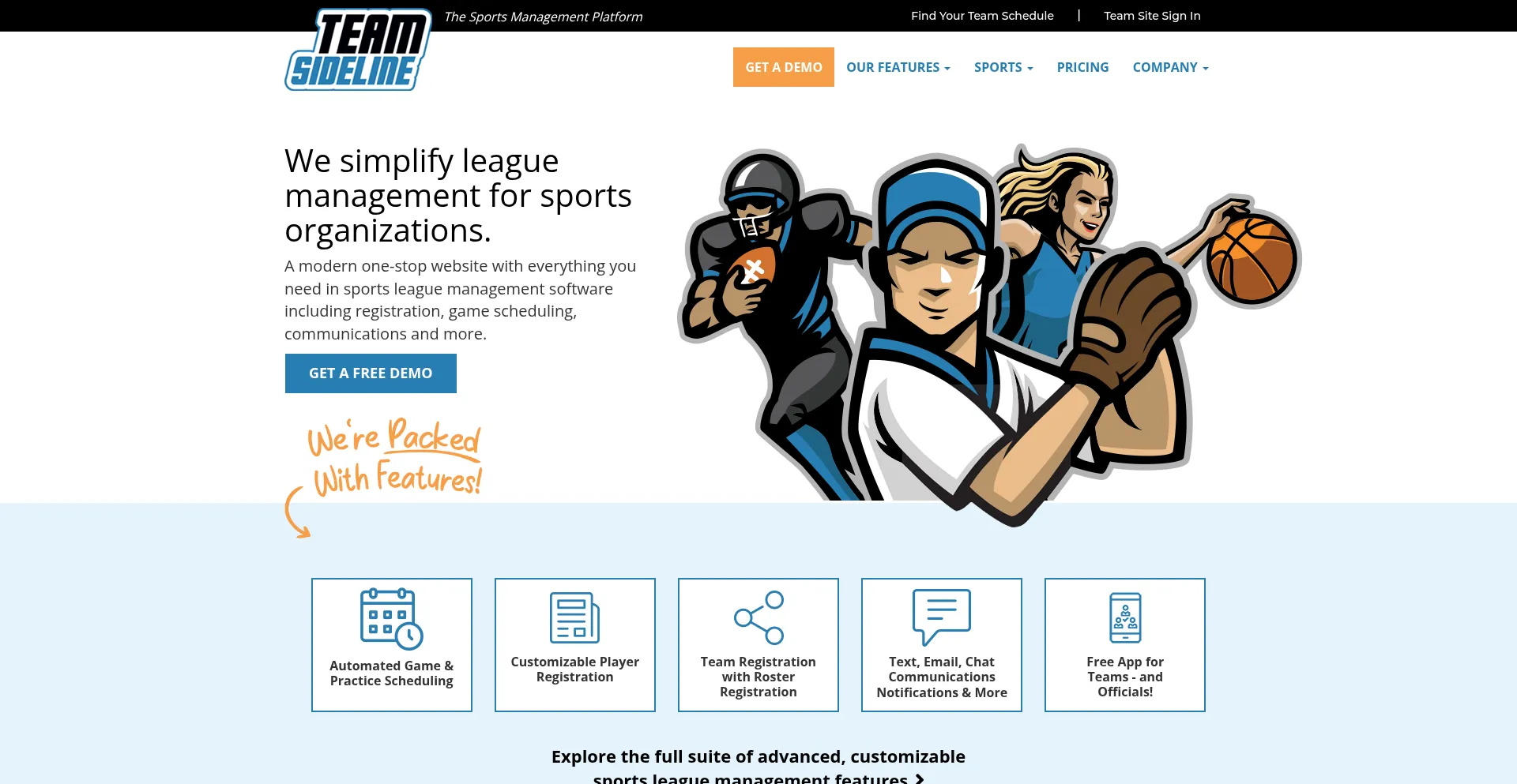 Website screenshot of Tmsdln.com