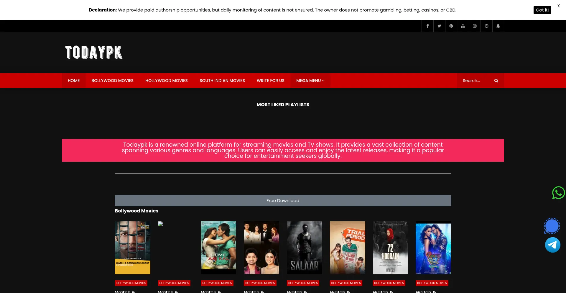 Todaypk.com.in