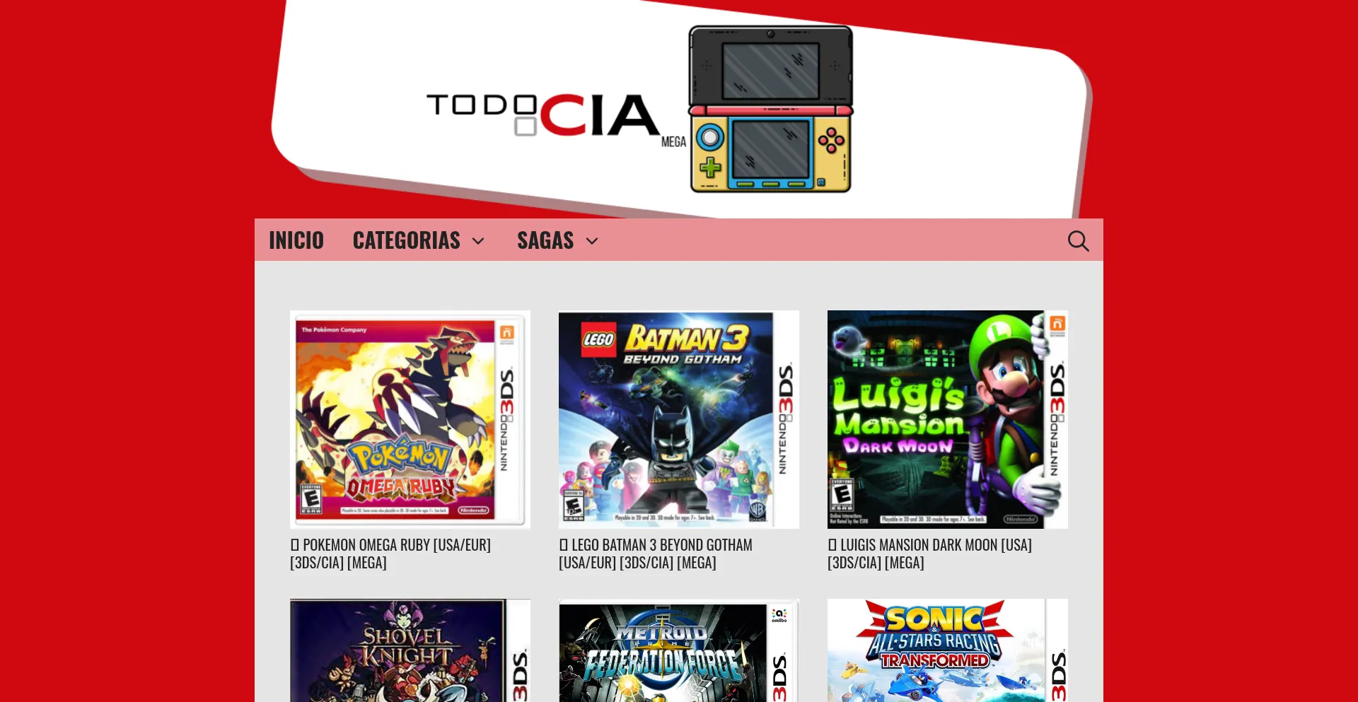 Website screenshot of Todocia.com