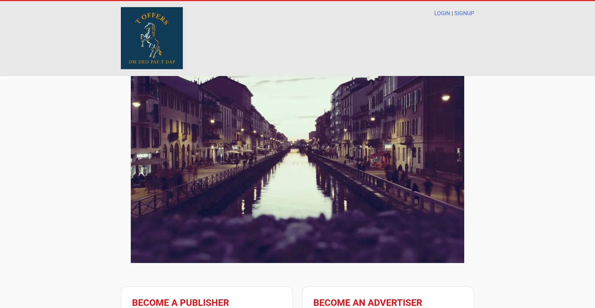 Website screenshot of Toffers.top