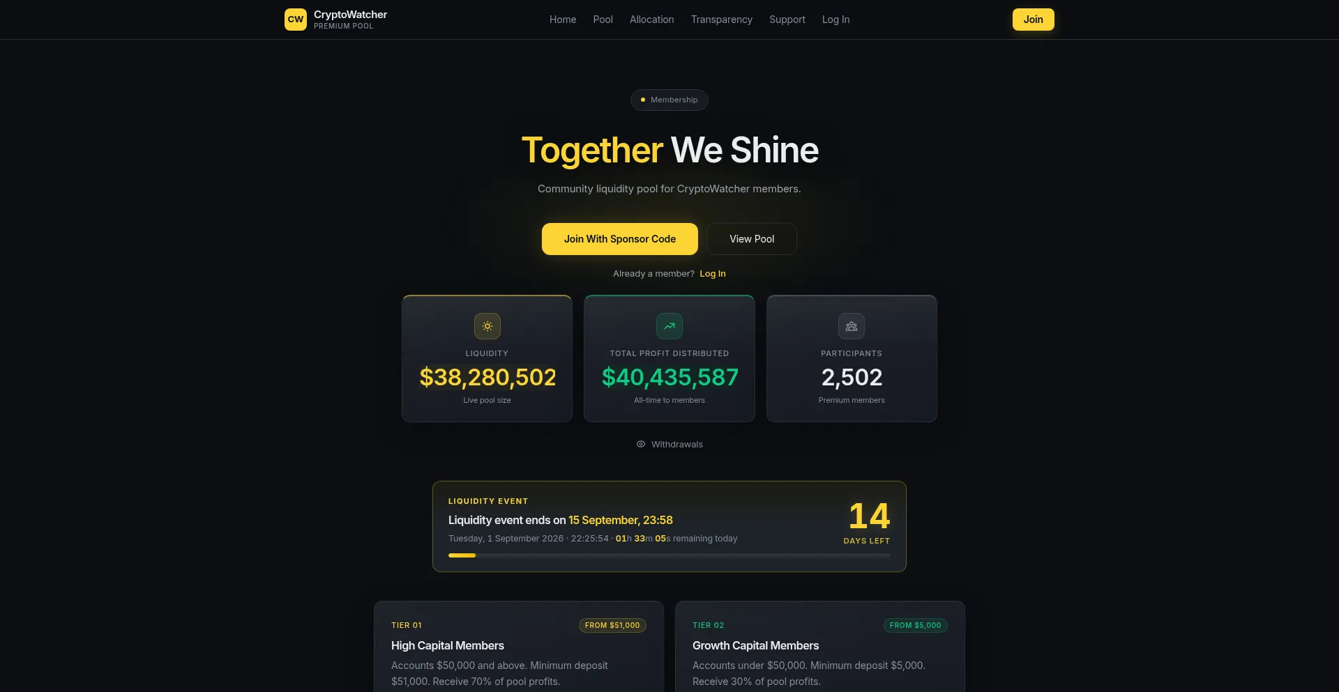 Togetherweshine.co