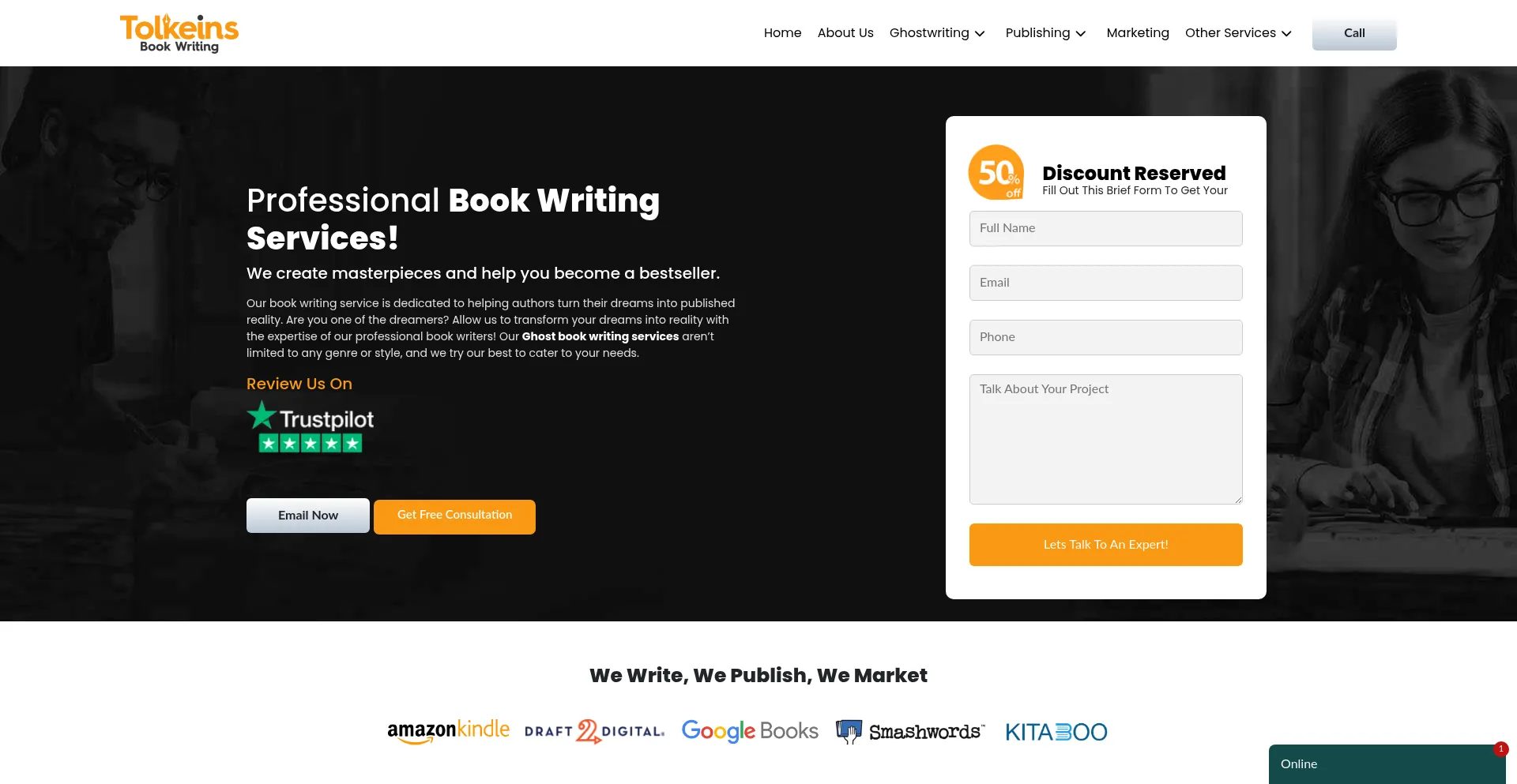 Tolkeinsbookwriting.com