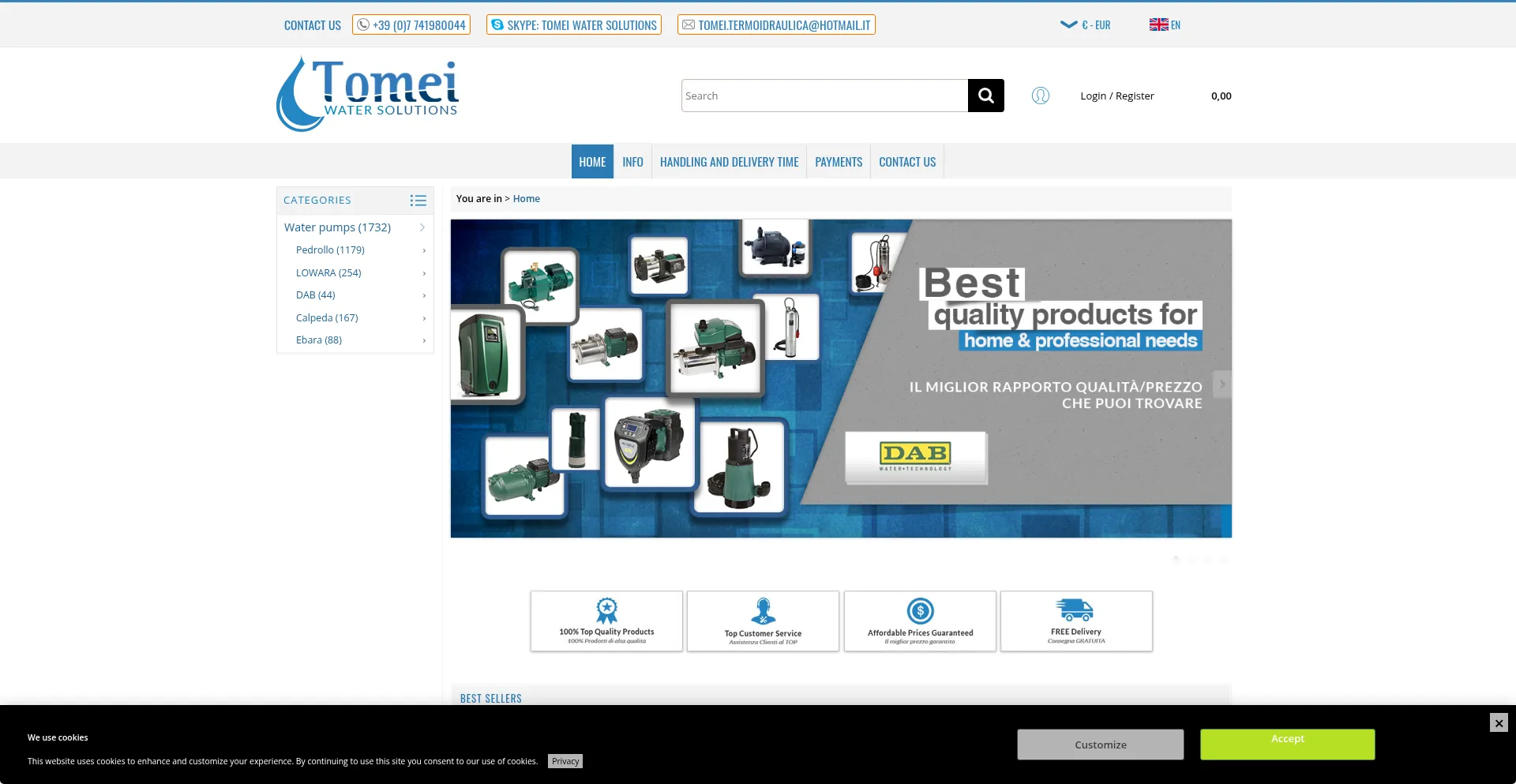 Tomeiwatersolutions.com