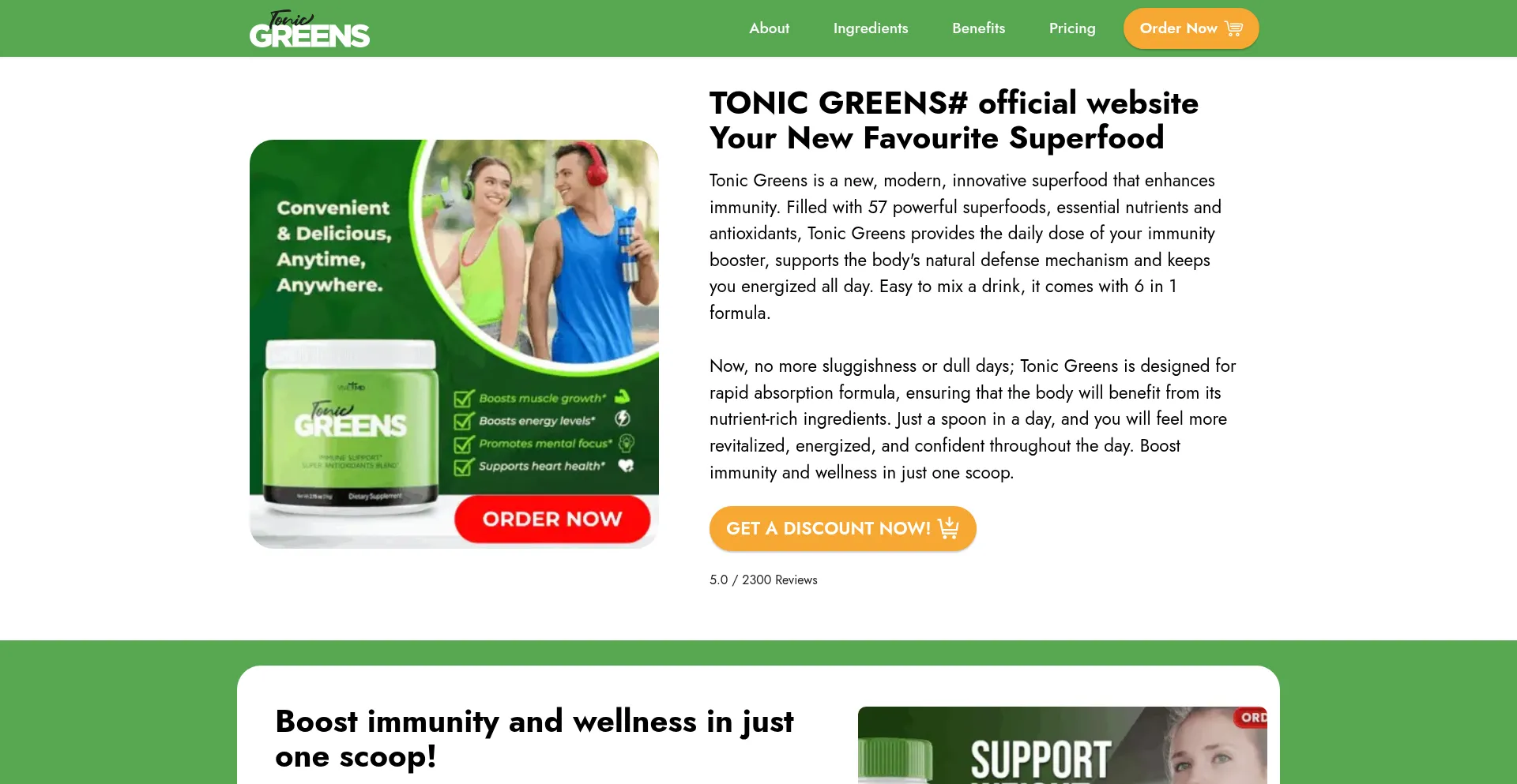 Tonicegreens.com