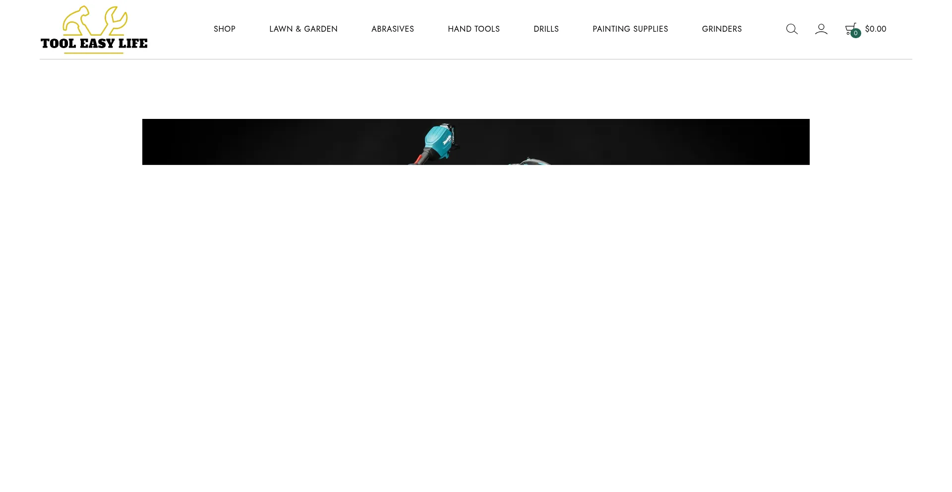 Website screenshot of Tooleasylife.com