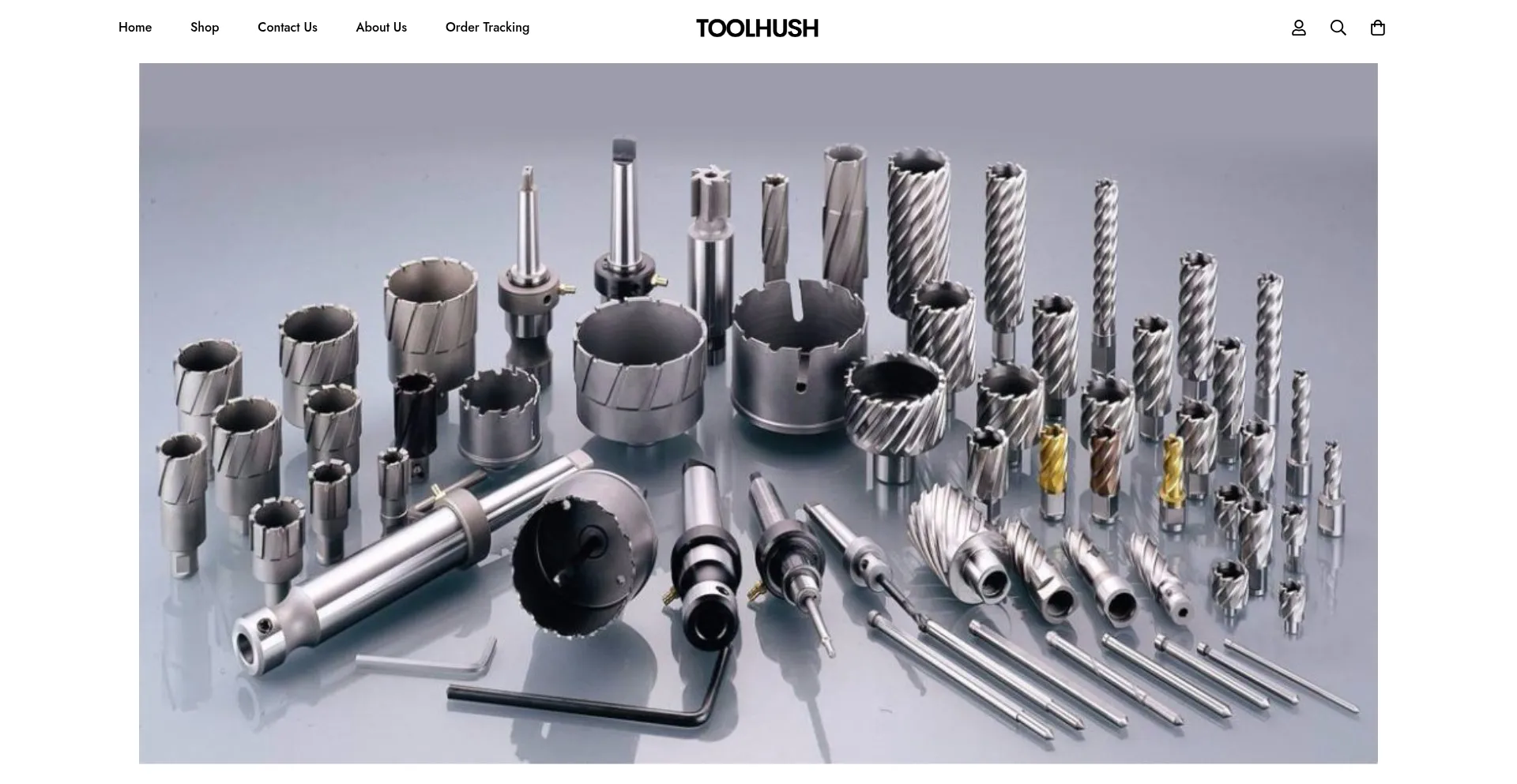 Website screenshot of Toolhush.com