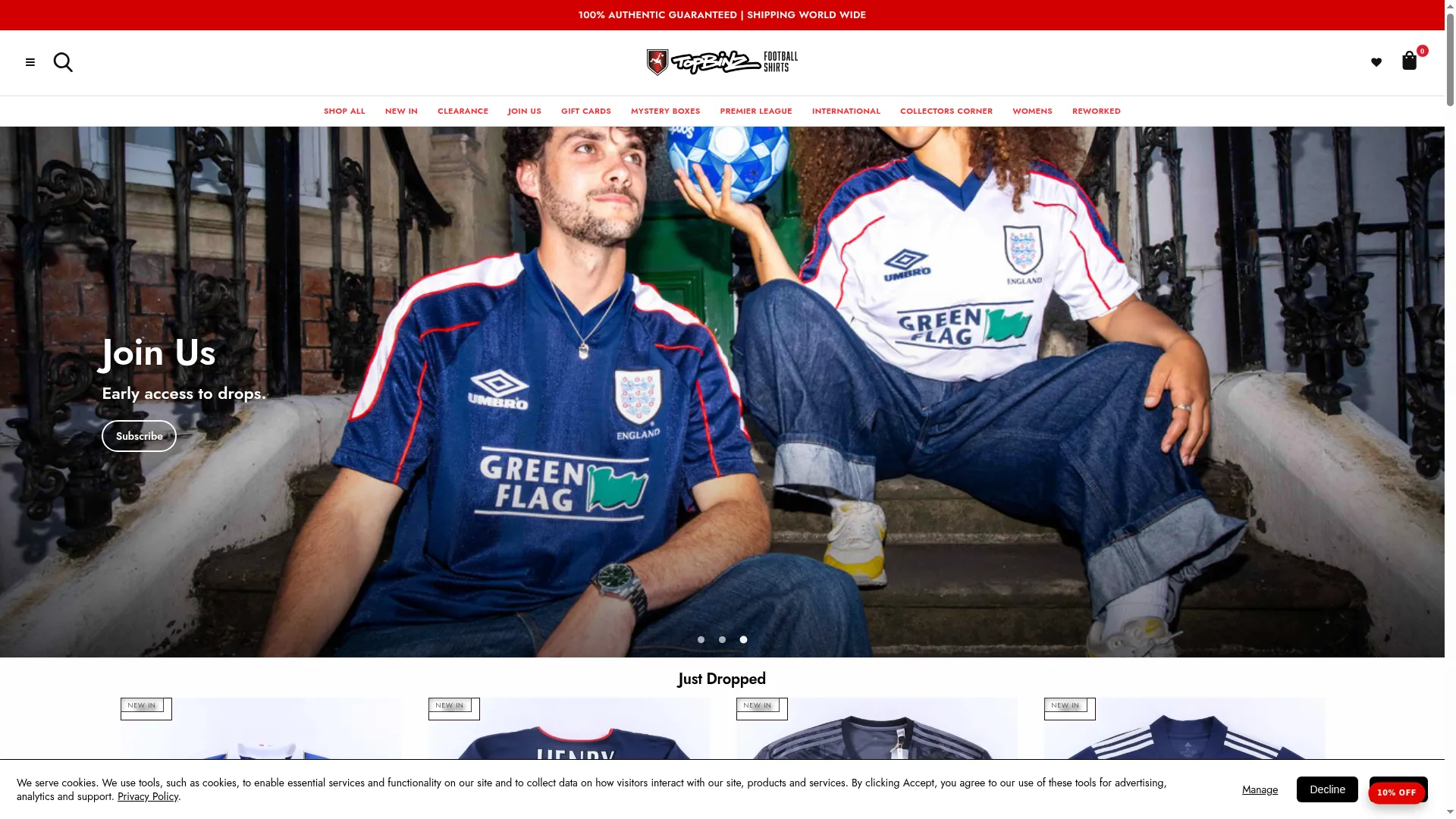 Topbinzfootballshirts.co.uk