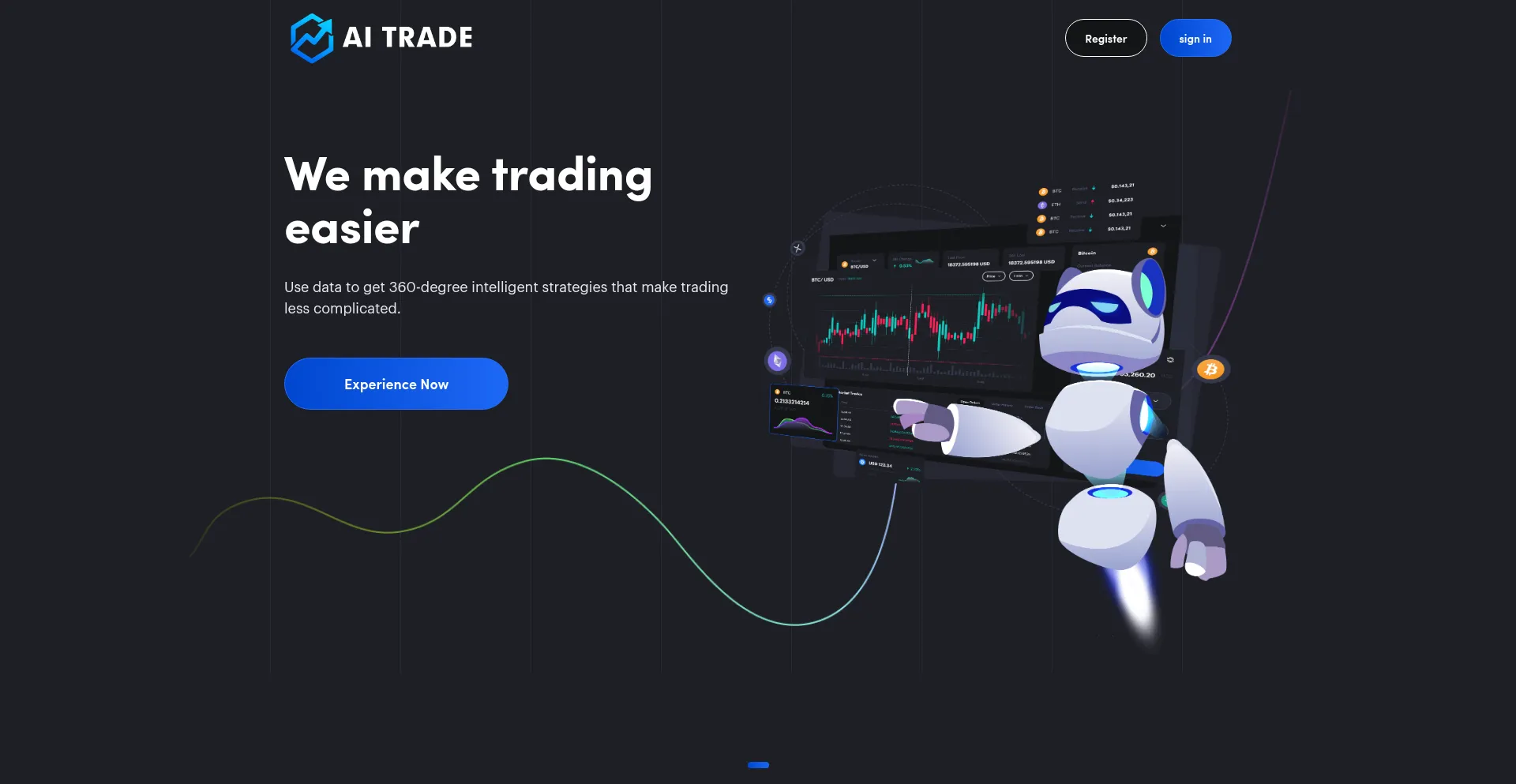 Website screenshot of Topbitcointrade.net