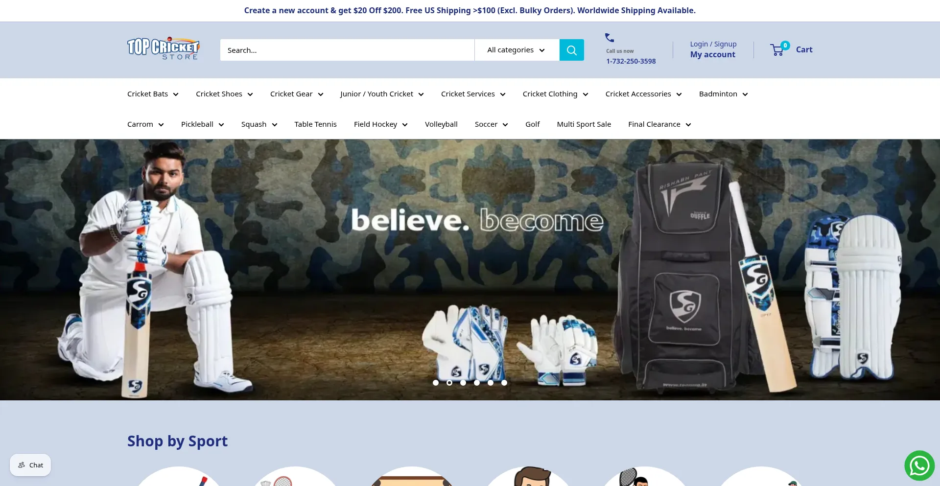 Topcricketstore.com