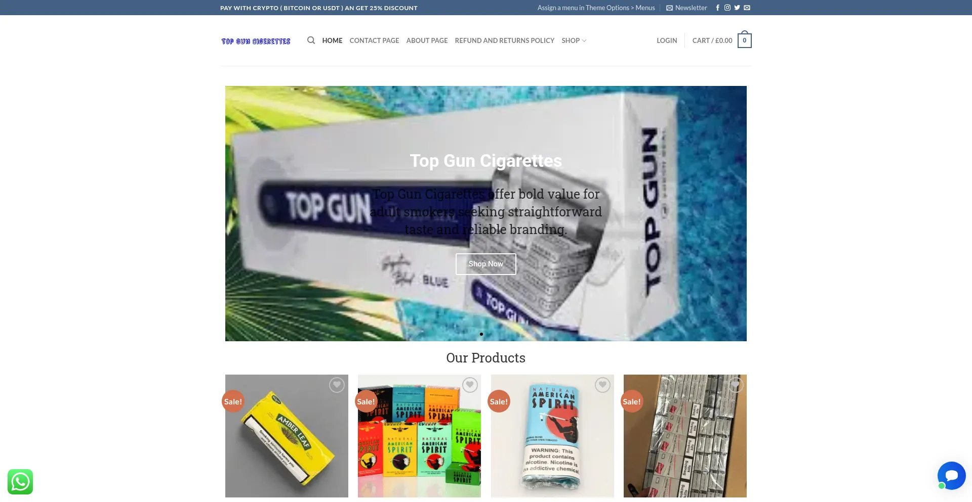 Topguncigarettes.com