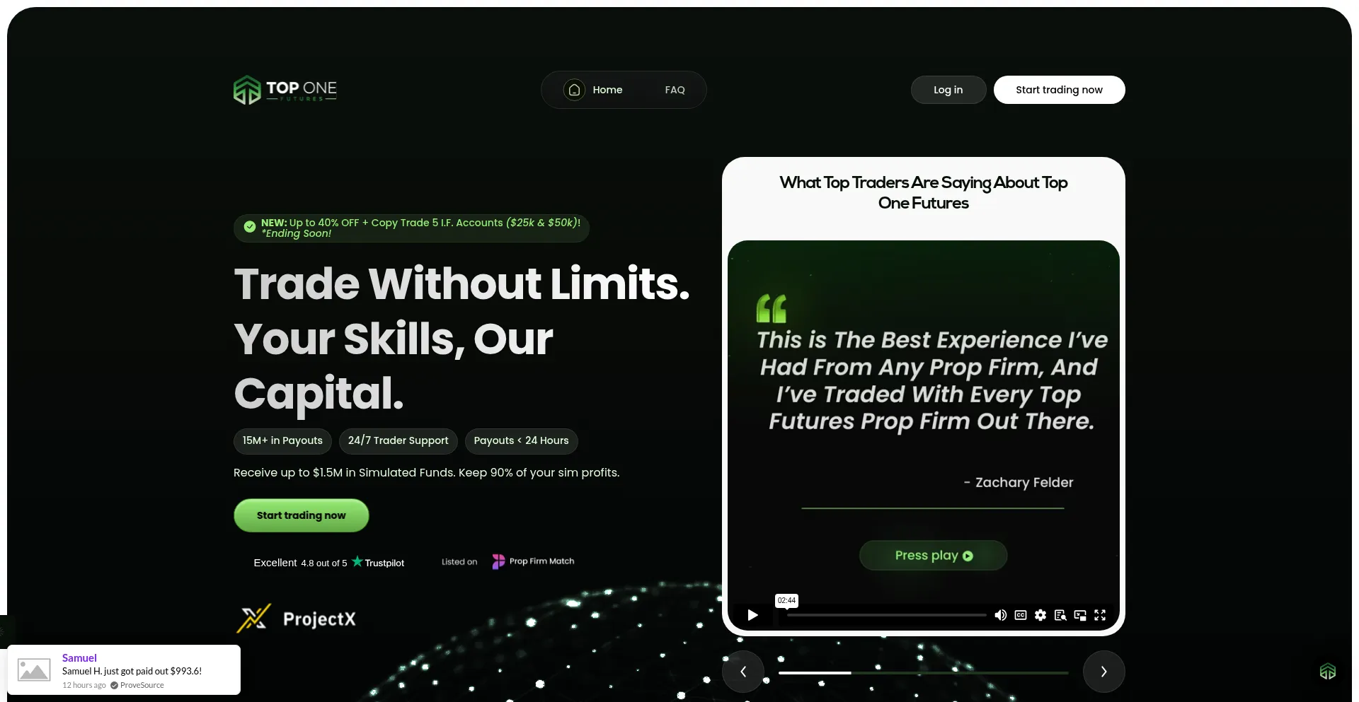 Toponefutures.com