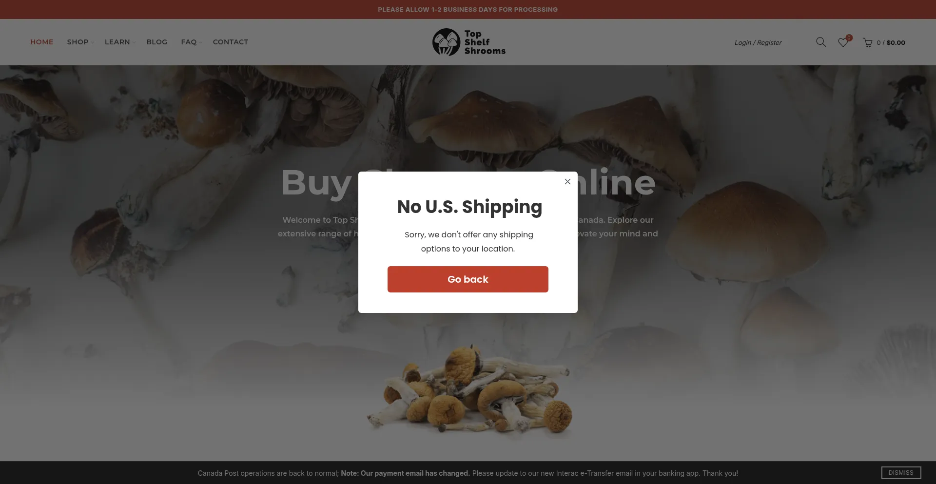 Topshelfshrooms.com